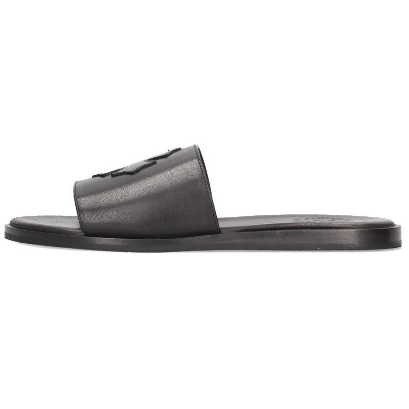 Chrome Hearts Chrome Hearts SLIDE Leather Sandals CH Plus  display picture 3