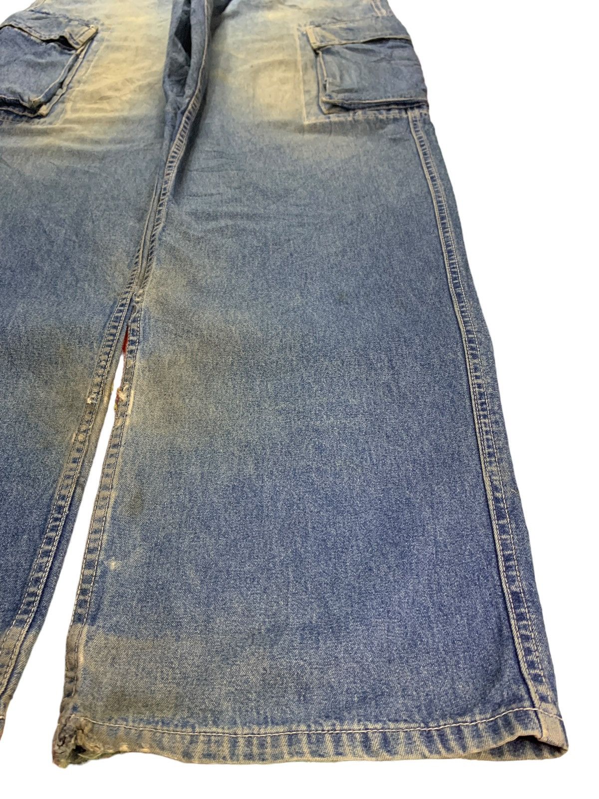 RRL Ralph Lauren Vintage USA RRL Ralph Lauren Mud Wash Baggy Cargo Jeans Size US 38 / EU 54 - 7 Thumbnail