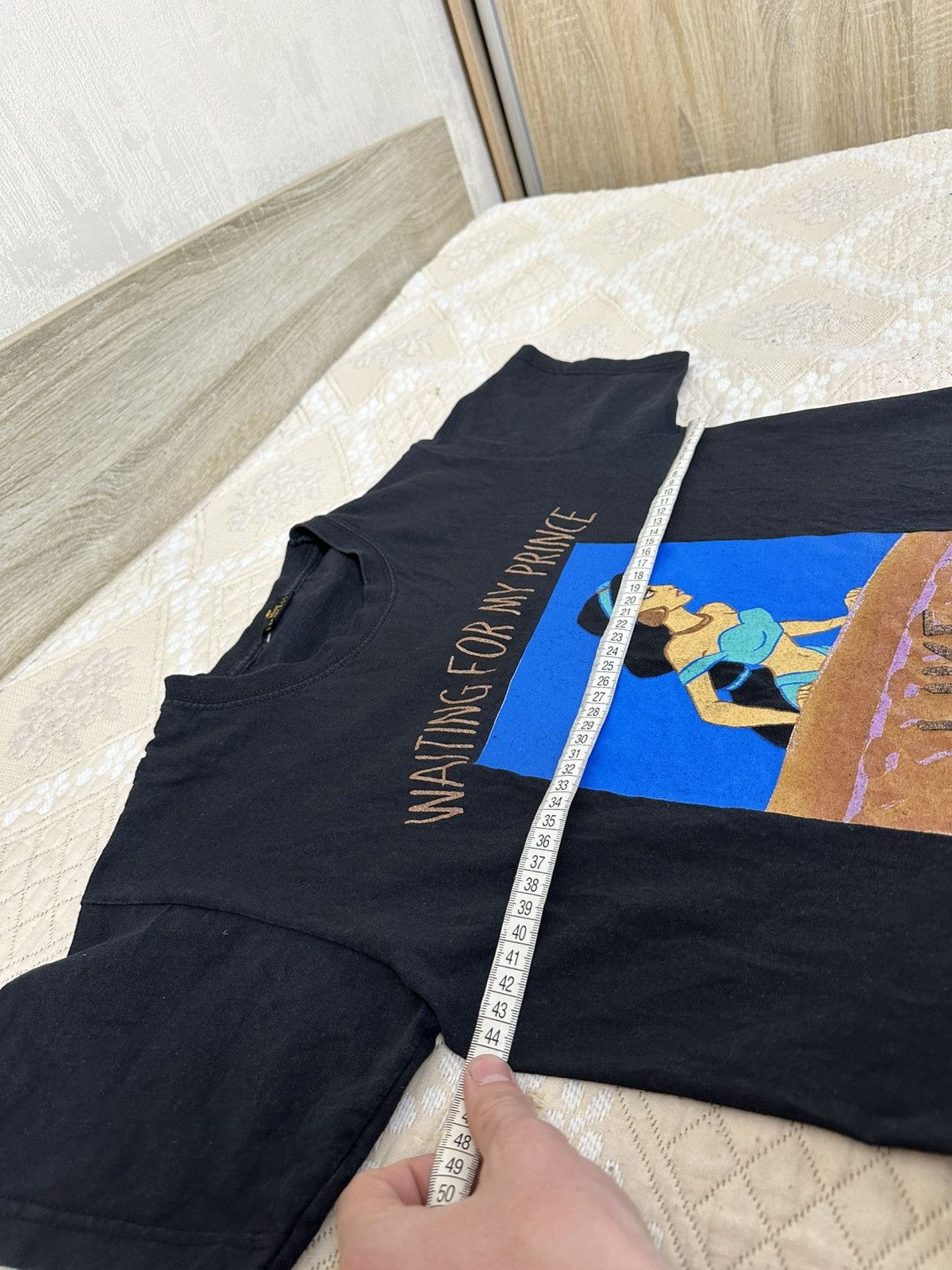 Disney 🔥 2000s Aladdin Princess Jasmine Cartoon Movie T Shirt Rare Size US XS / EU 42 / 0 - 5 Thumbnail
