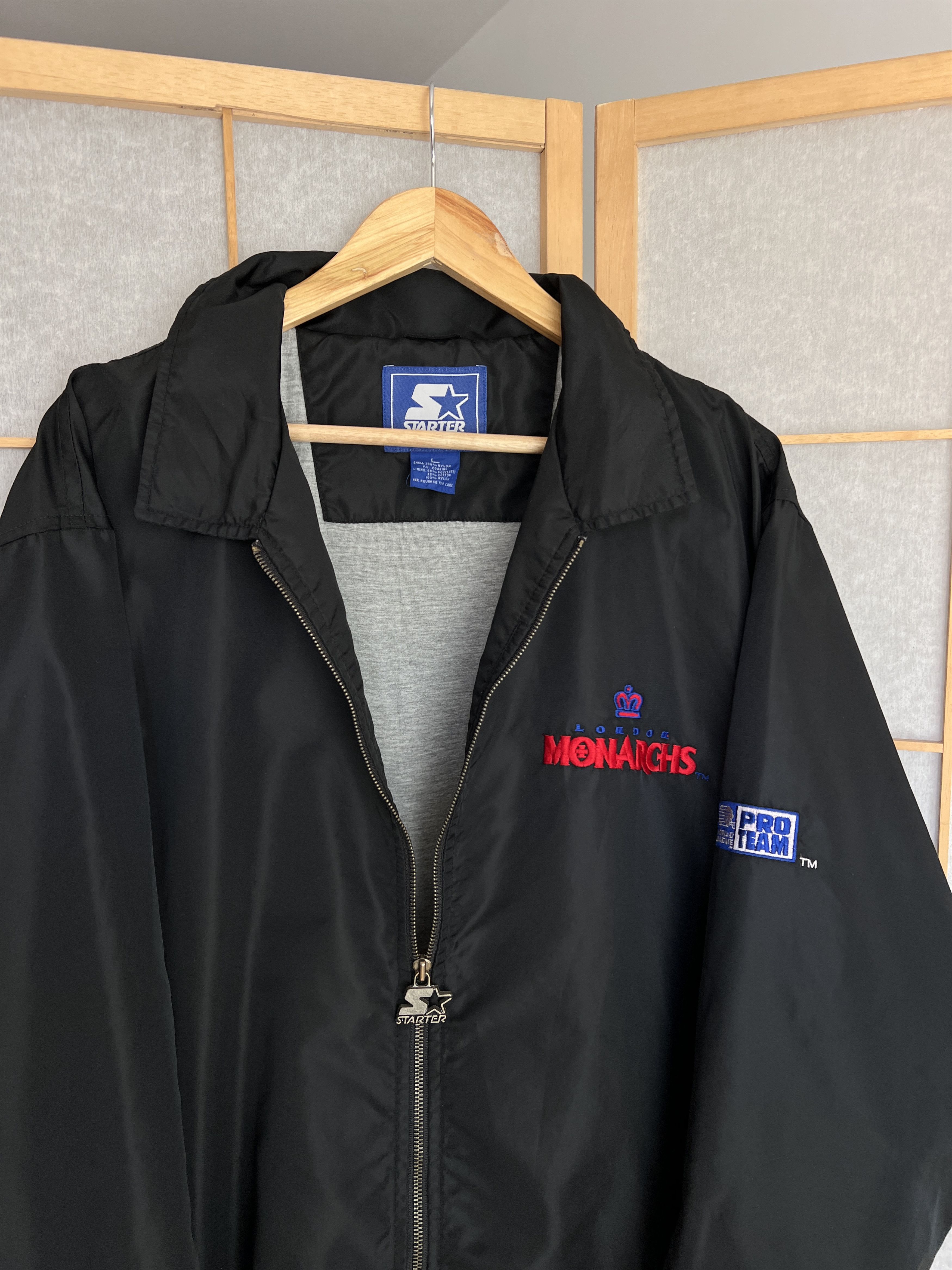 Starter Archive 1995 Starter Monarchs London vintage jacket NFL rare Size US L / EU 52-54 / 3 - 16 Thumbnail