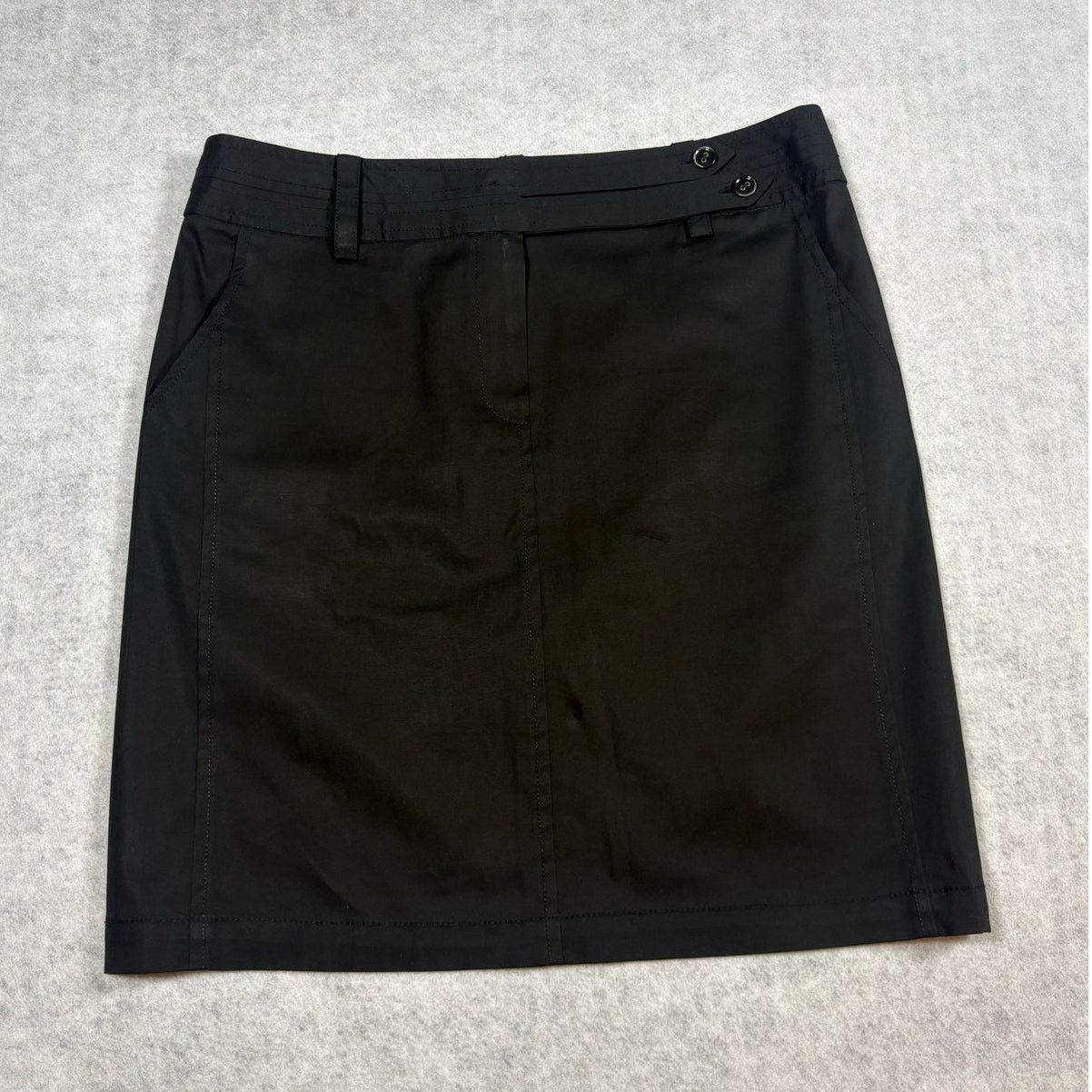 Gerard Darel Gerard Darel Black Mini Skirt Size 42 Cotton Stretch #0521 Size 32" / US 10 / IT 46 - 1 Thumbnail