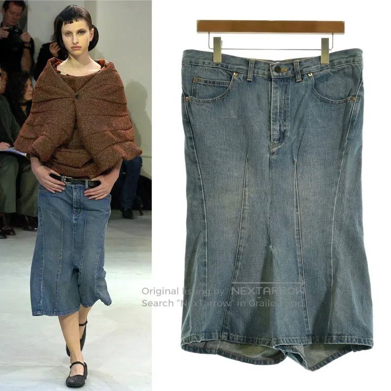 Junya Watanabe Junya Watanabe size M Denim Low Rise Pants Size 23" - 1 Thumbnail