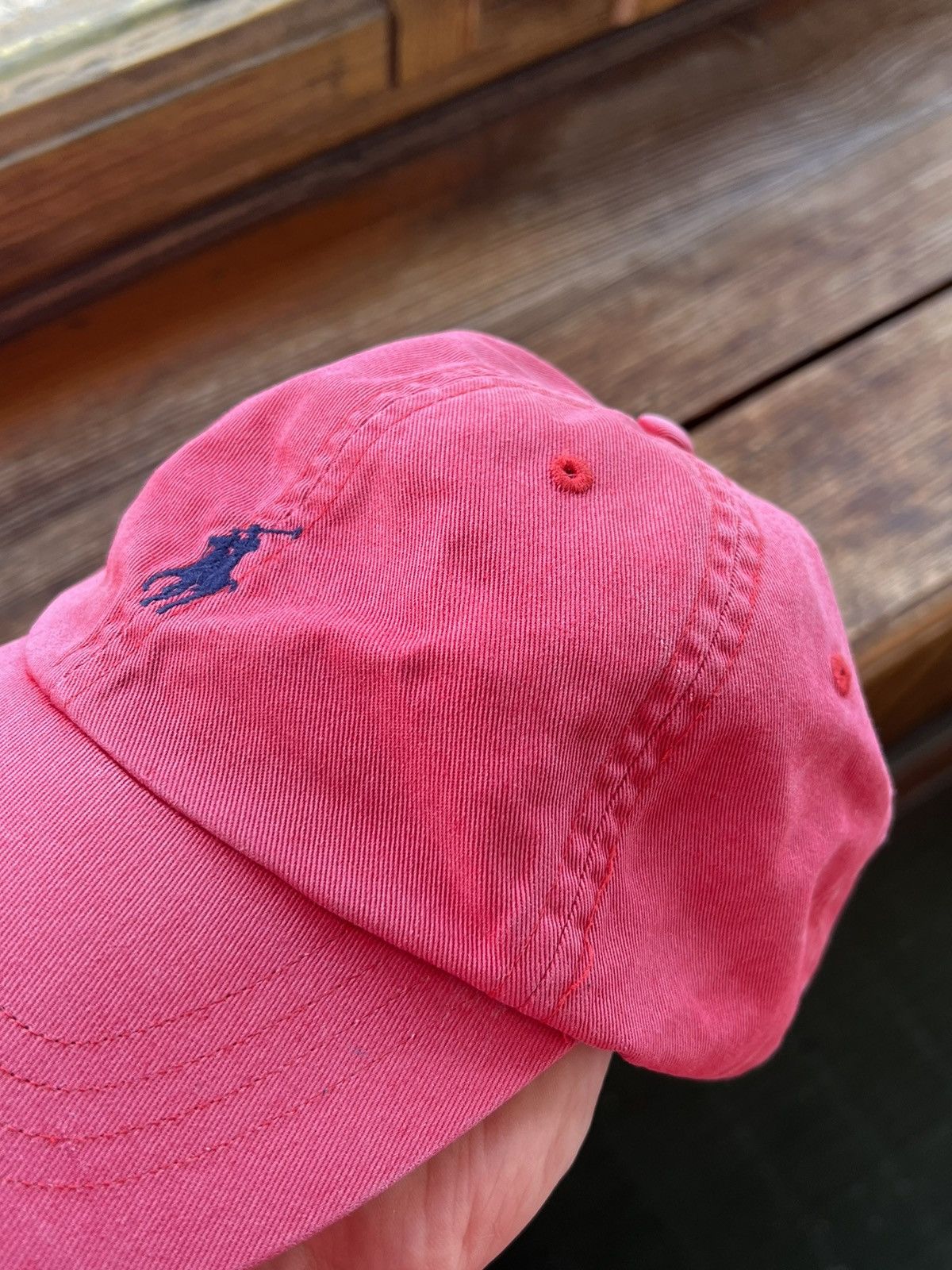 Polo Ralph Lauren Y2K Polo Ralph Lauren Hat Distressed faded Size ONE SIZE - 4 Thumbnail