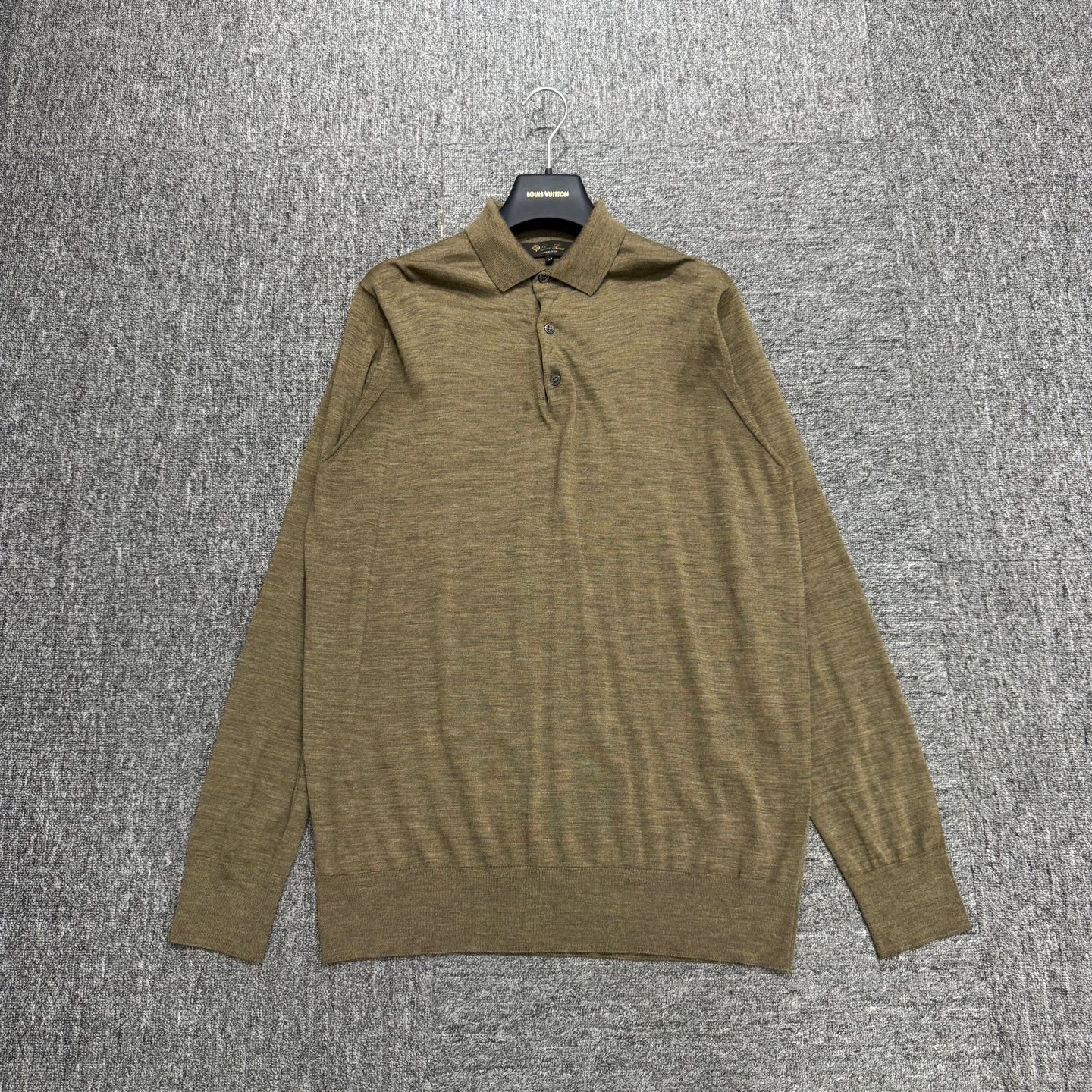 Loro Piana Loro Piana Virgin Wool Knit Long Sleeve 52 Size US L / EU 52-54 / 3 - 1 Thumbnail
