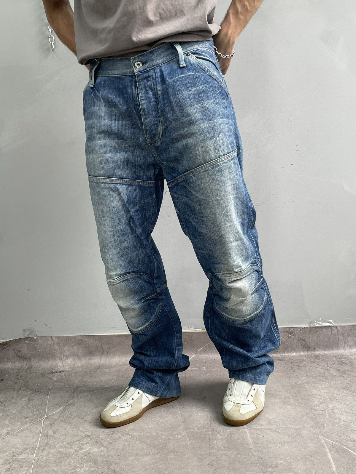 G-Star Rare baggy g star raw washed jeans pants cargo y2k Size US 32 / EU 48 - 3 Thumbnail
