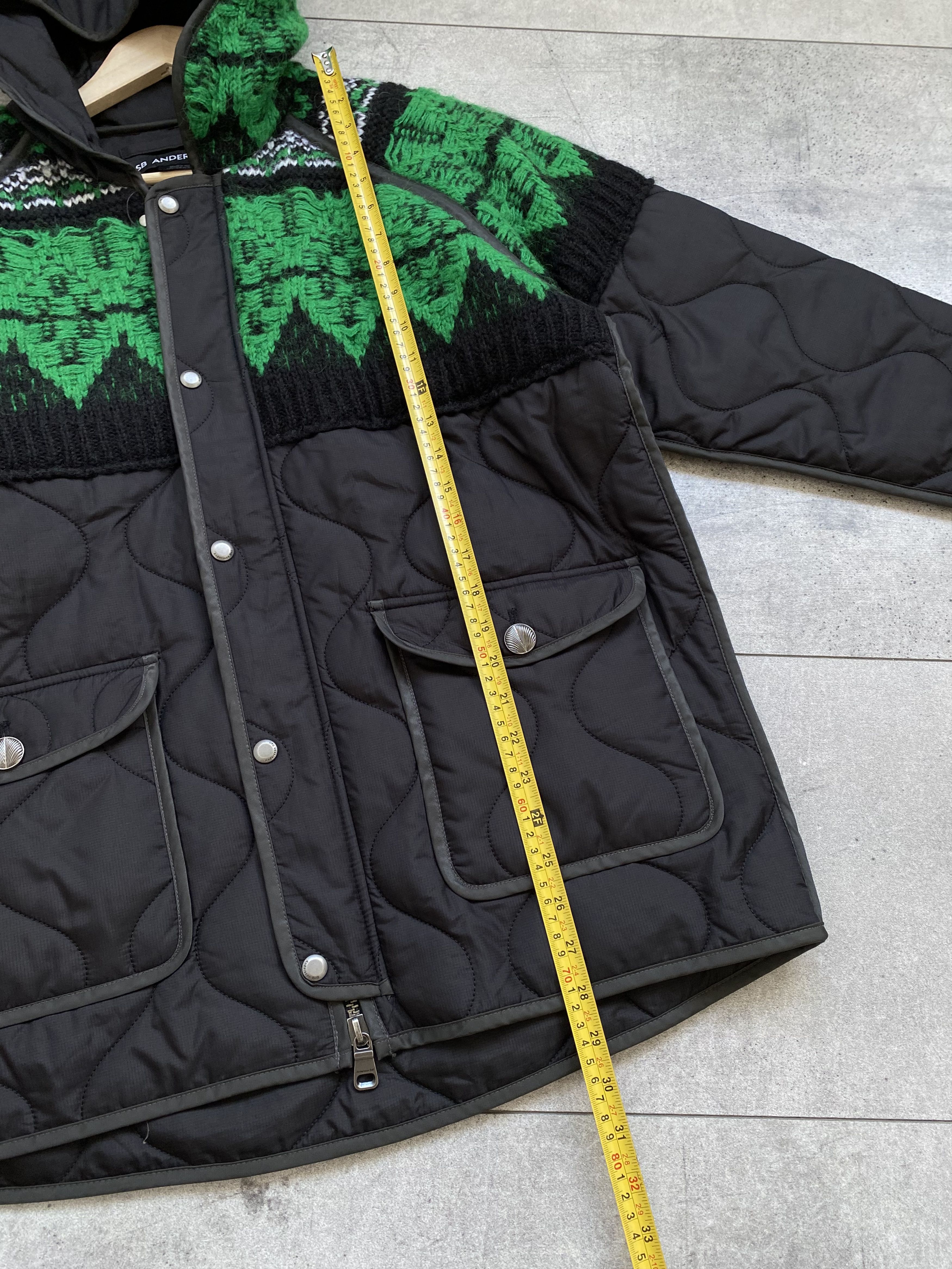 Andersson Bell Andersson Bell ADSB Unisex Nordic Knit Patch Quilted Parka Size US S / EU 44-46 / 1 - 13 Thumbnail