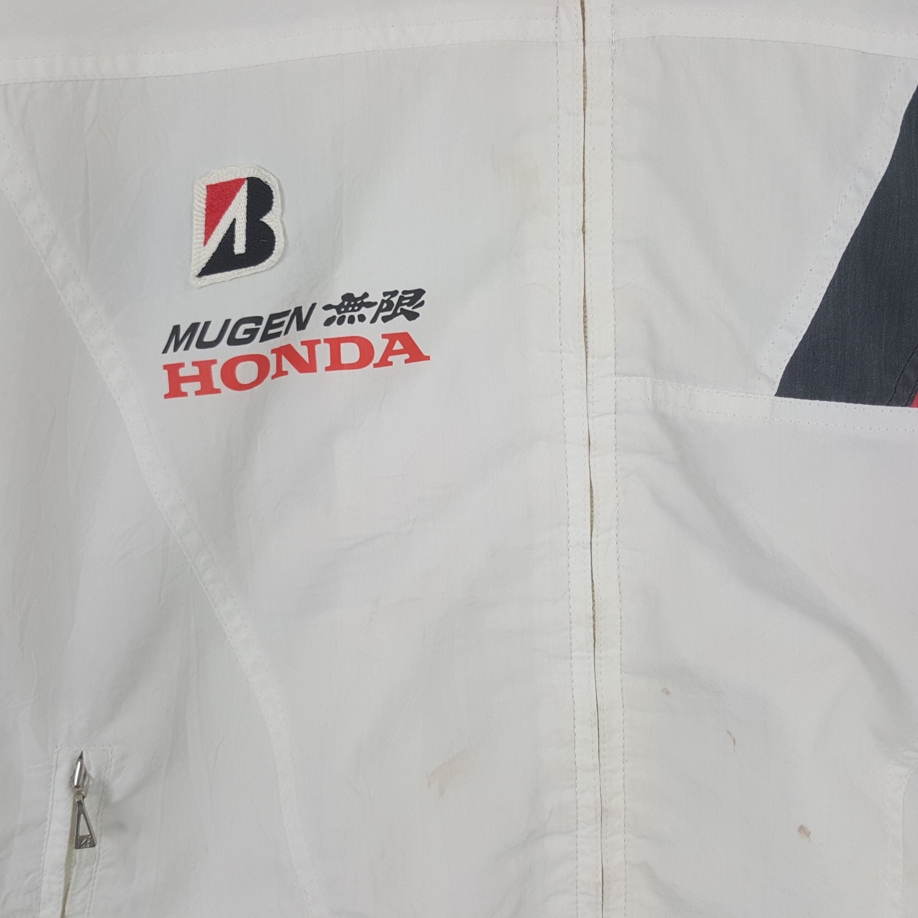 Honda × Vintage Vintage Bridgestone x Mugen Honda Racing Custom Logo Jacket Size US M / EU 48-50 / 2 - 4 Thumbnail