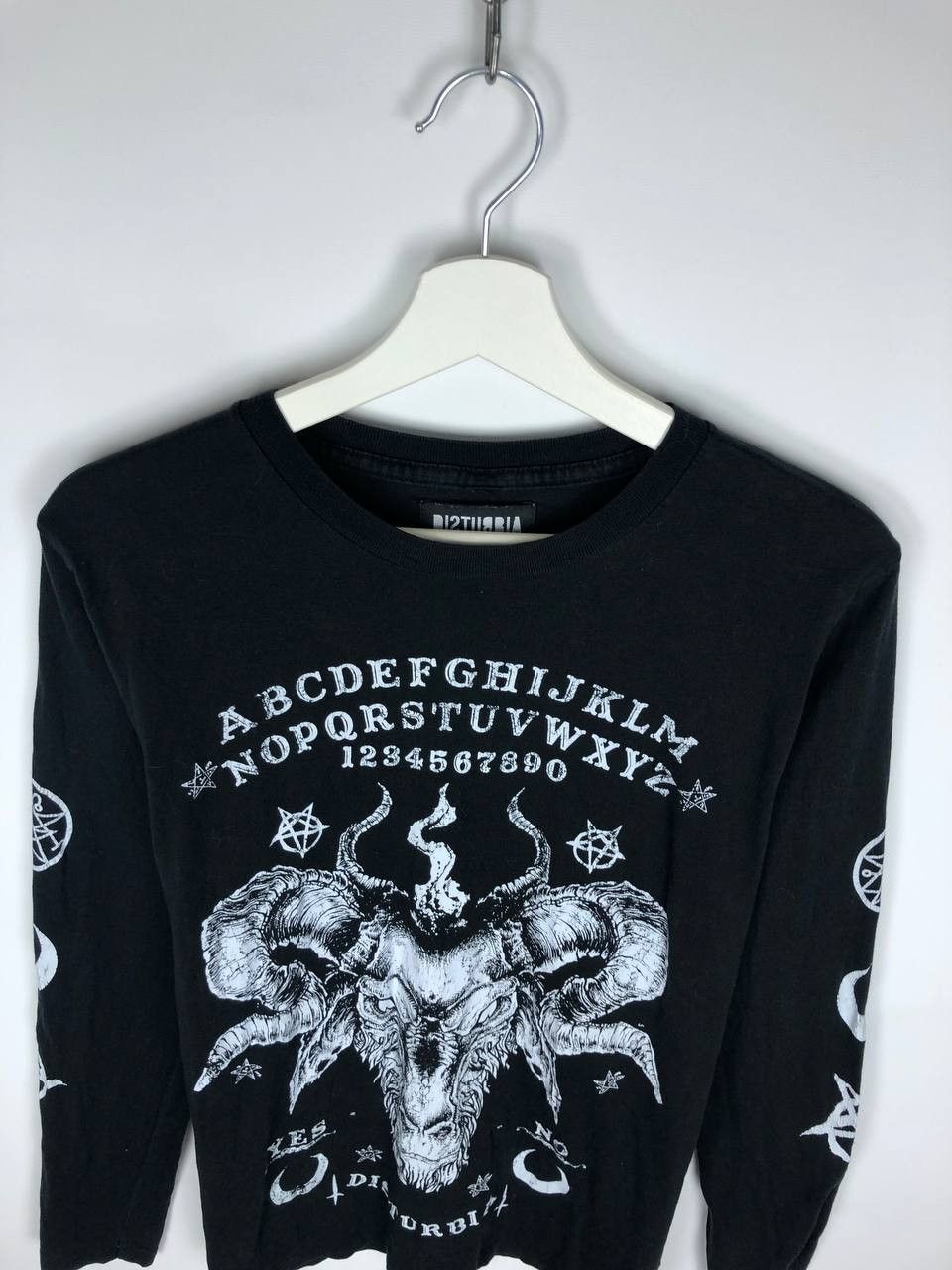 Disturbia DISTURBIA Satan Pentagram Black Longsleeve size S Size US S / EU 44-46 / 1 - 2 Thumbnail