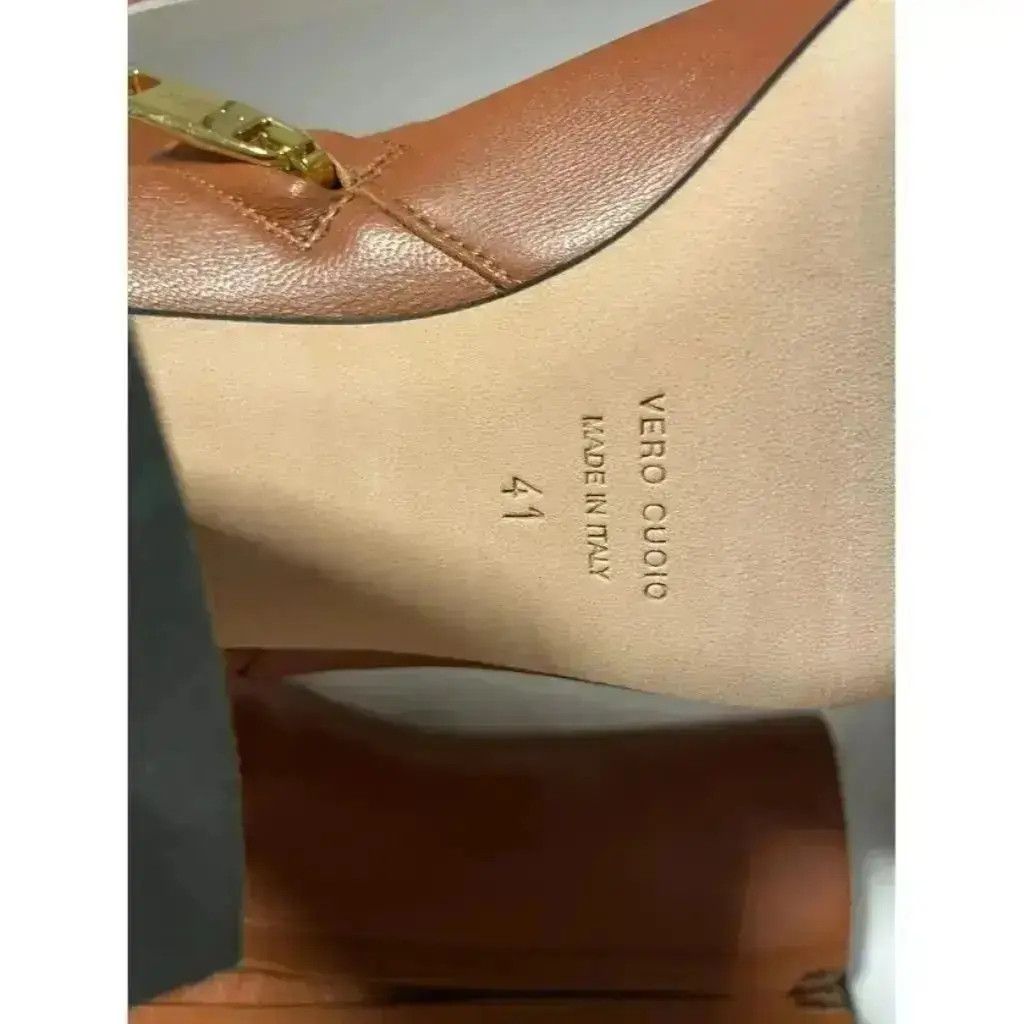 Max Mara Leather boots, Max Mara Size US 11 / IT 41 - 5 Thumbnail