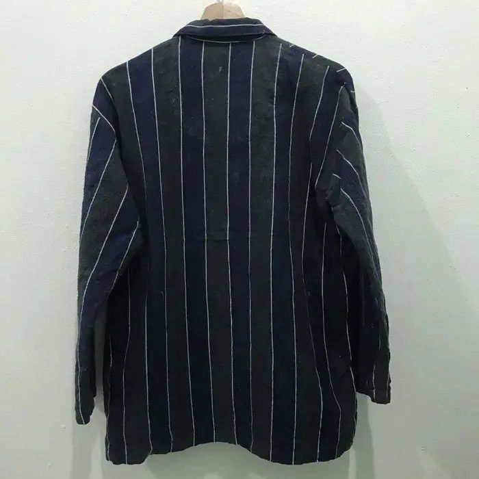 Flannel Polo Stripe Design Flannel Shirt Size US M / EU 48-50 / 2 - 8 Thumbnail