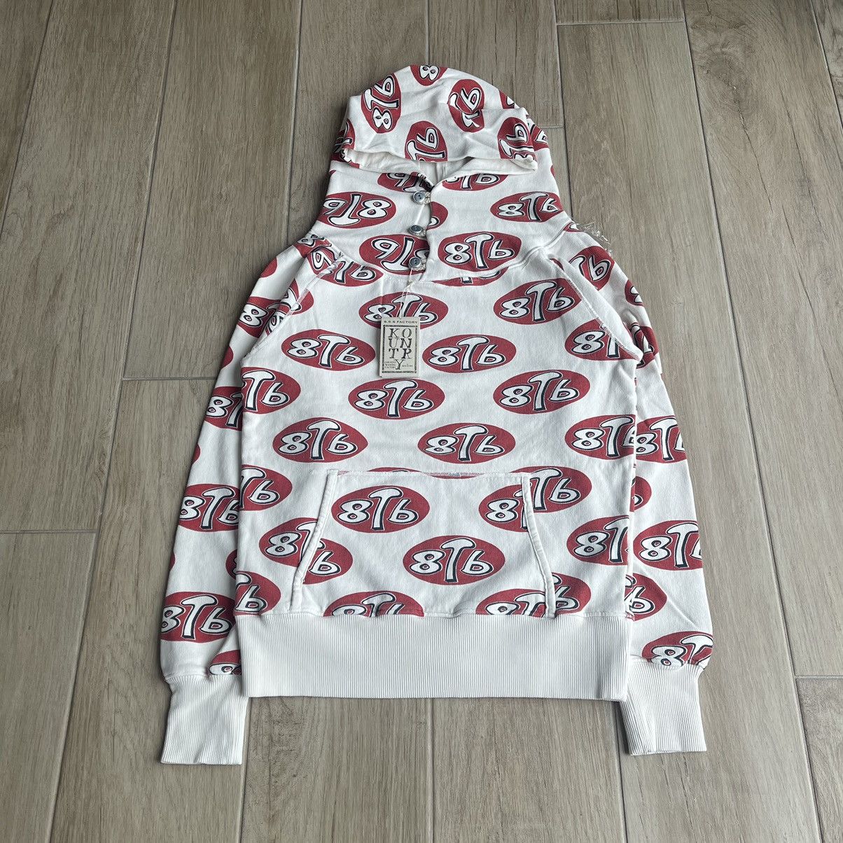 Kapital Tokyo Store Exclusive 8T6 Logo Surf Hoodie Size US XL / EU 56 / 4 - 1 Thumbnail