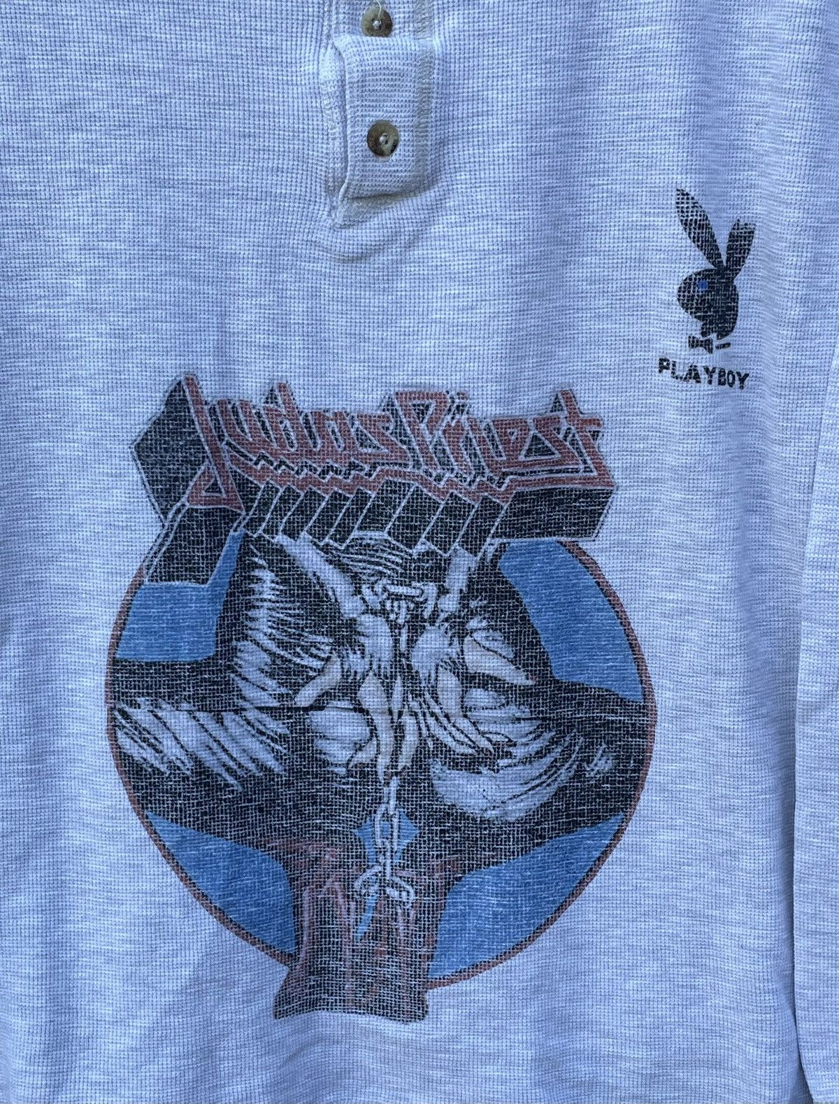 Eddie Bauer Test Print Judas Priest Vintage 1984 Defenders of Faith Tour Size US M / EU 48-50 / 2 - 3 Thumbnail