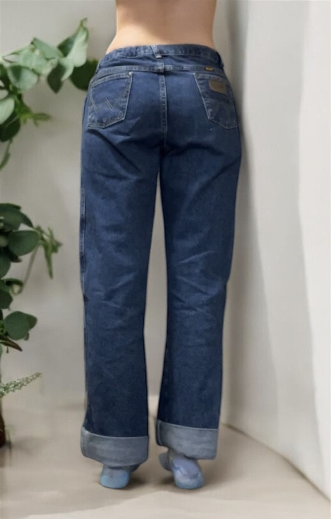 Wrangler Straight Cut Wrangler Jeans Size 30" / US 8 / IT 44 - 2 Thumbnail
