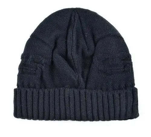 Jewelry Black Skull Beanie Cap Size ONE SIZE - 3 Thumbnail