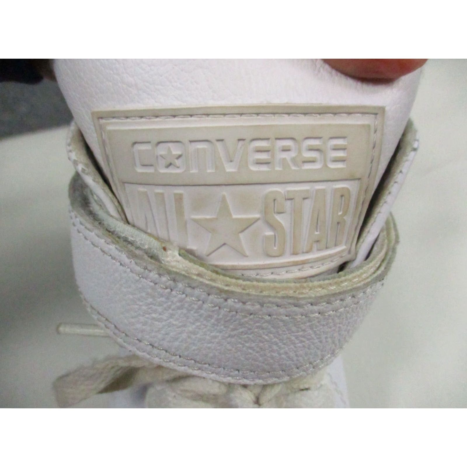 Converse Converse All Star Leather HI-Top Women Ivory White 7 Size US 7 / IT 37 - 7 Thumbnail