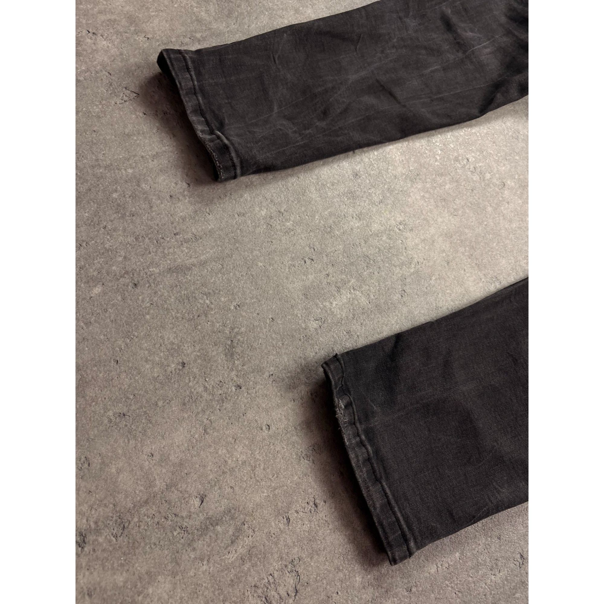 Dsquared2 Dsquared2 Mens Slim-Fit Black Denim Jeans With Distressed De Size US 32 / EU 48 - 15 Thumbnail