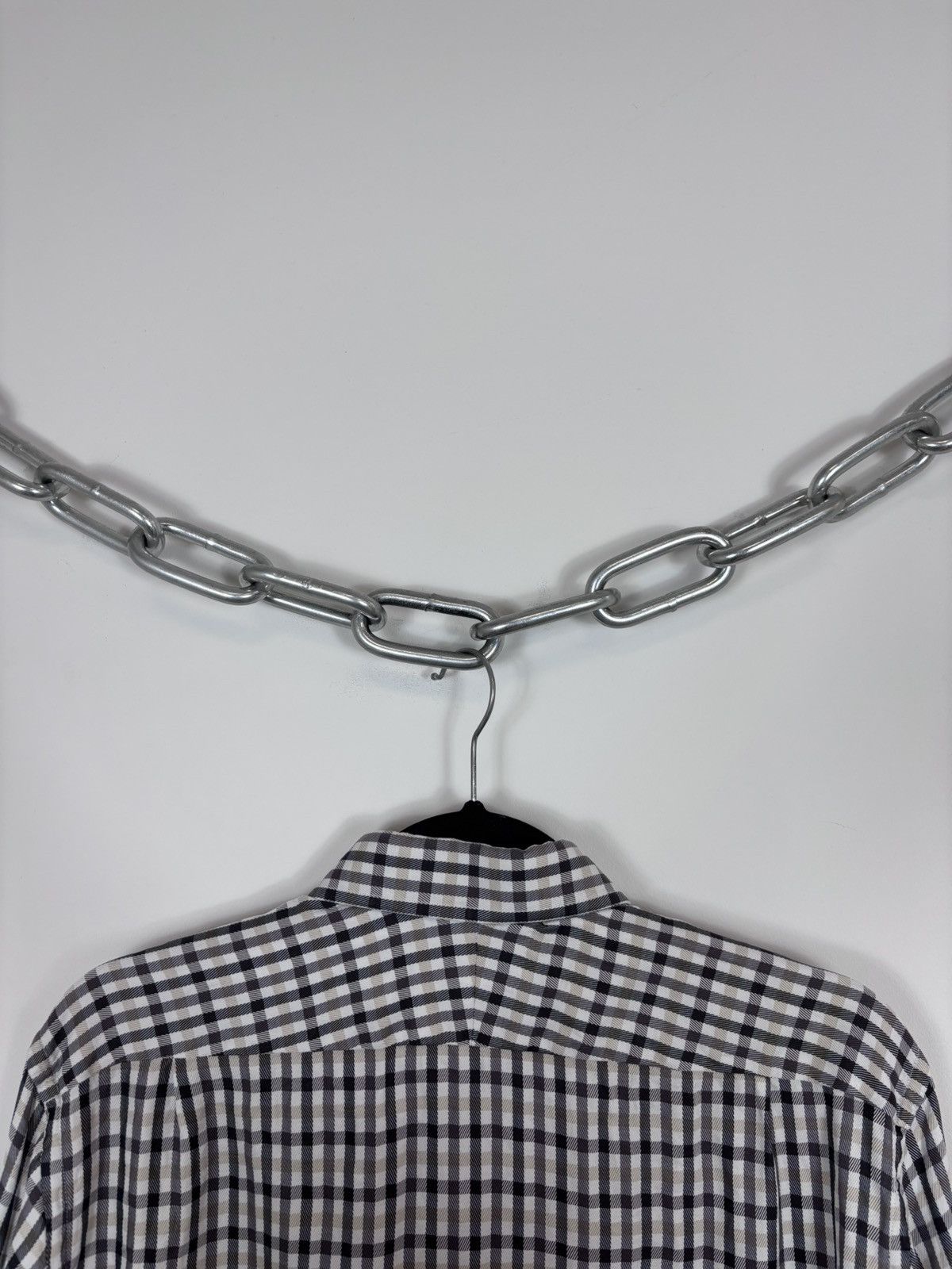 Tom Ford Tom Ford Men’s Gingham Check Dress Shirt Long Sleeve Size US M / EU 48-50 / 2 - 15 Thumbnail