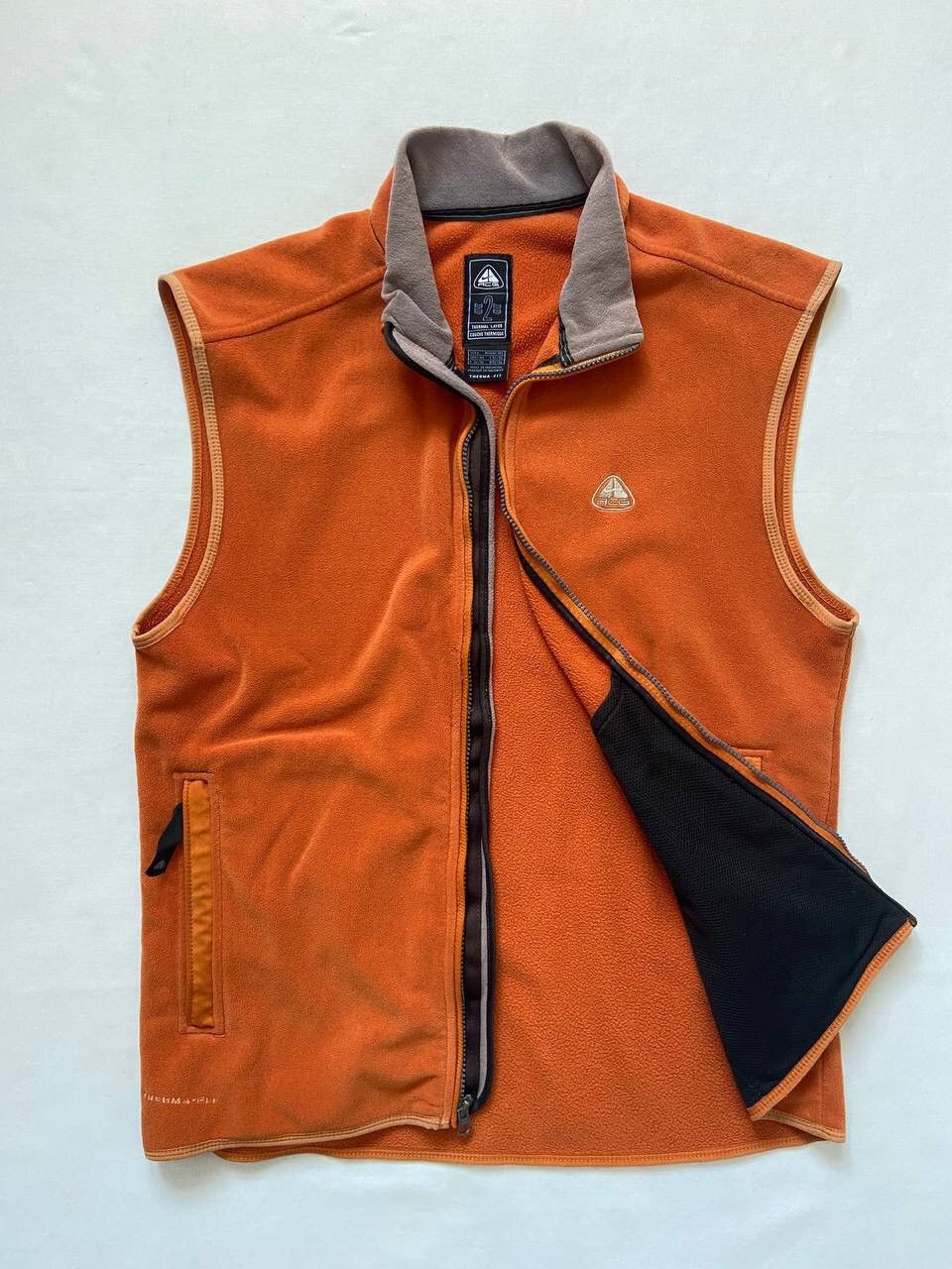 Nike × Nike ACG × Vintage Vintage NIKE ACG Fleece Vest Size L / US 10 / IT 46 - 1 Thumbnail