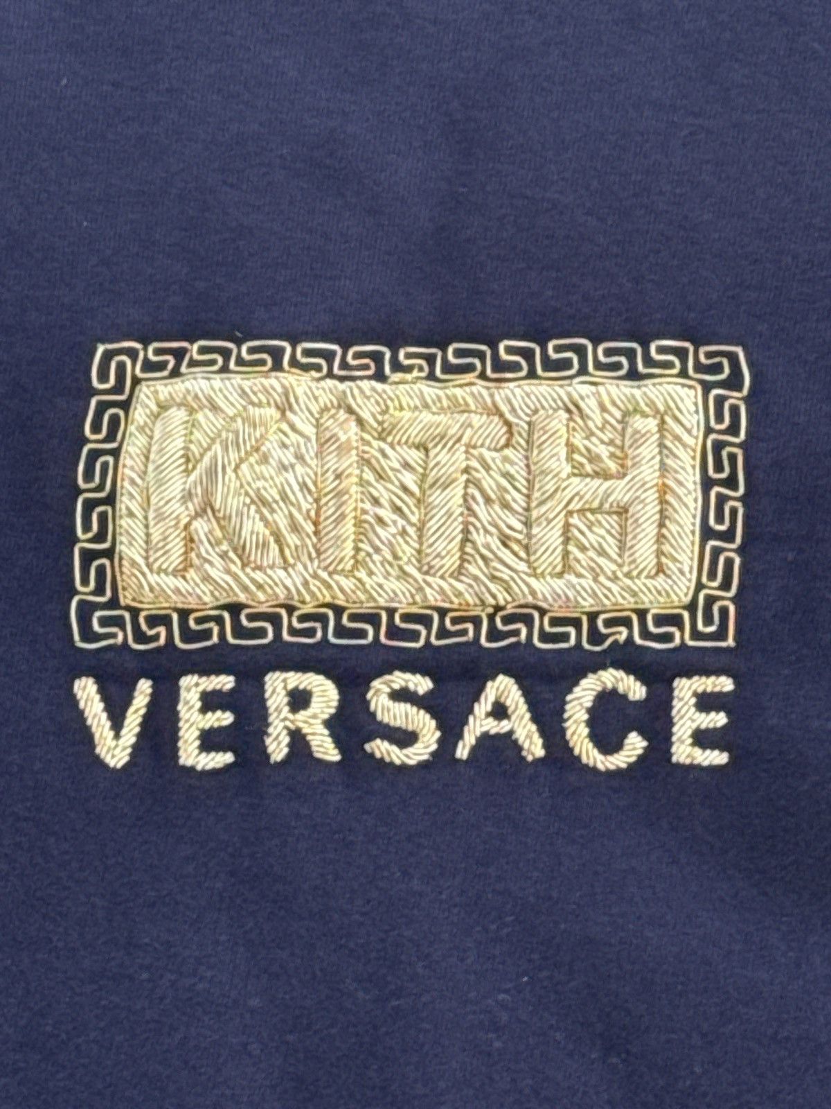 Kith × Versace Kith Versace Greek key box logo crewneck sweatshirt. Size US XL / EU 56 / 4 - 3 Thumbnail