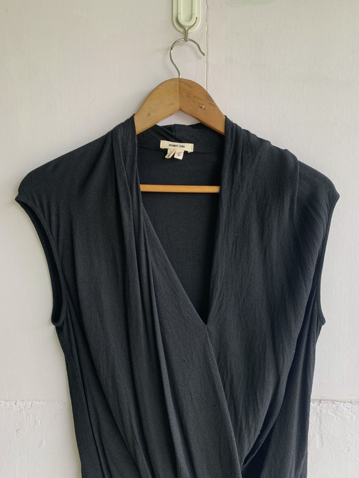 Helmut Lang 💥Helmut Lang Tank Top Shirt Black Size S / US 4 / IT 40 - 3 Thumbnail