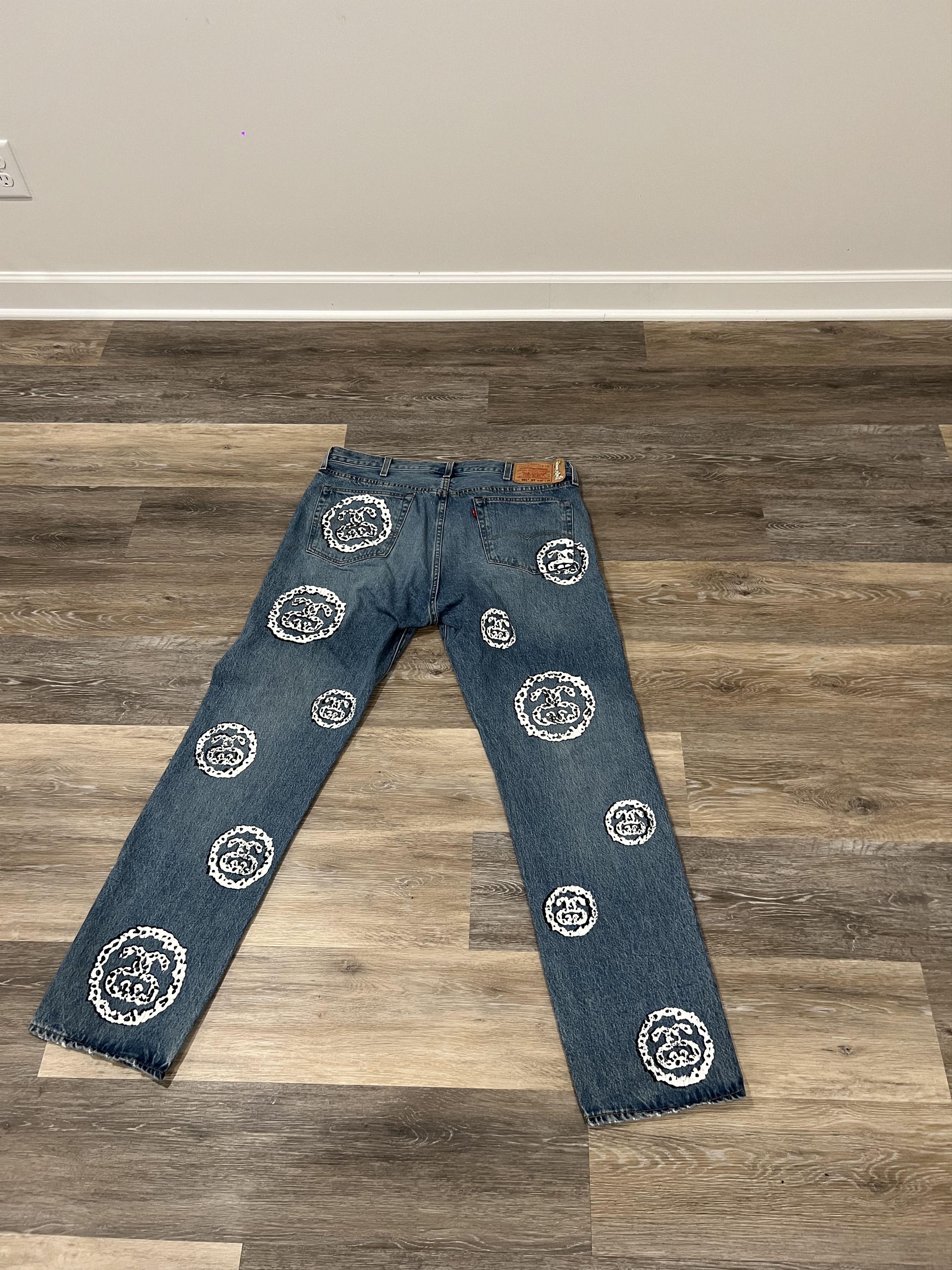DENIM TEARS Stussy x Denim Tears 501 Jean | Grailed
