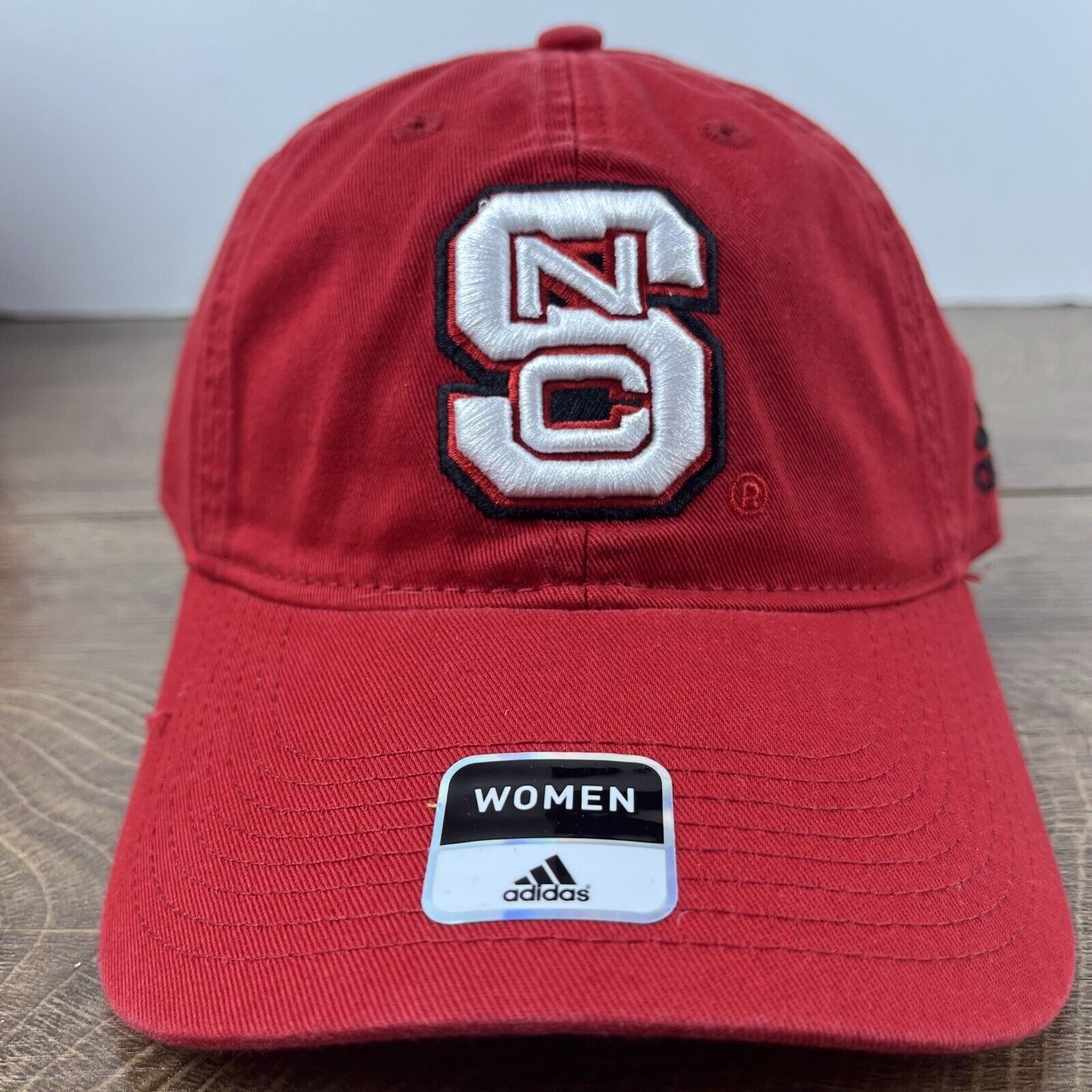Adidas NC State Wolfpack Womens Hat Red Cap Adidas Adjustable Red A Size ONE SIZE - 1 Thumbnail