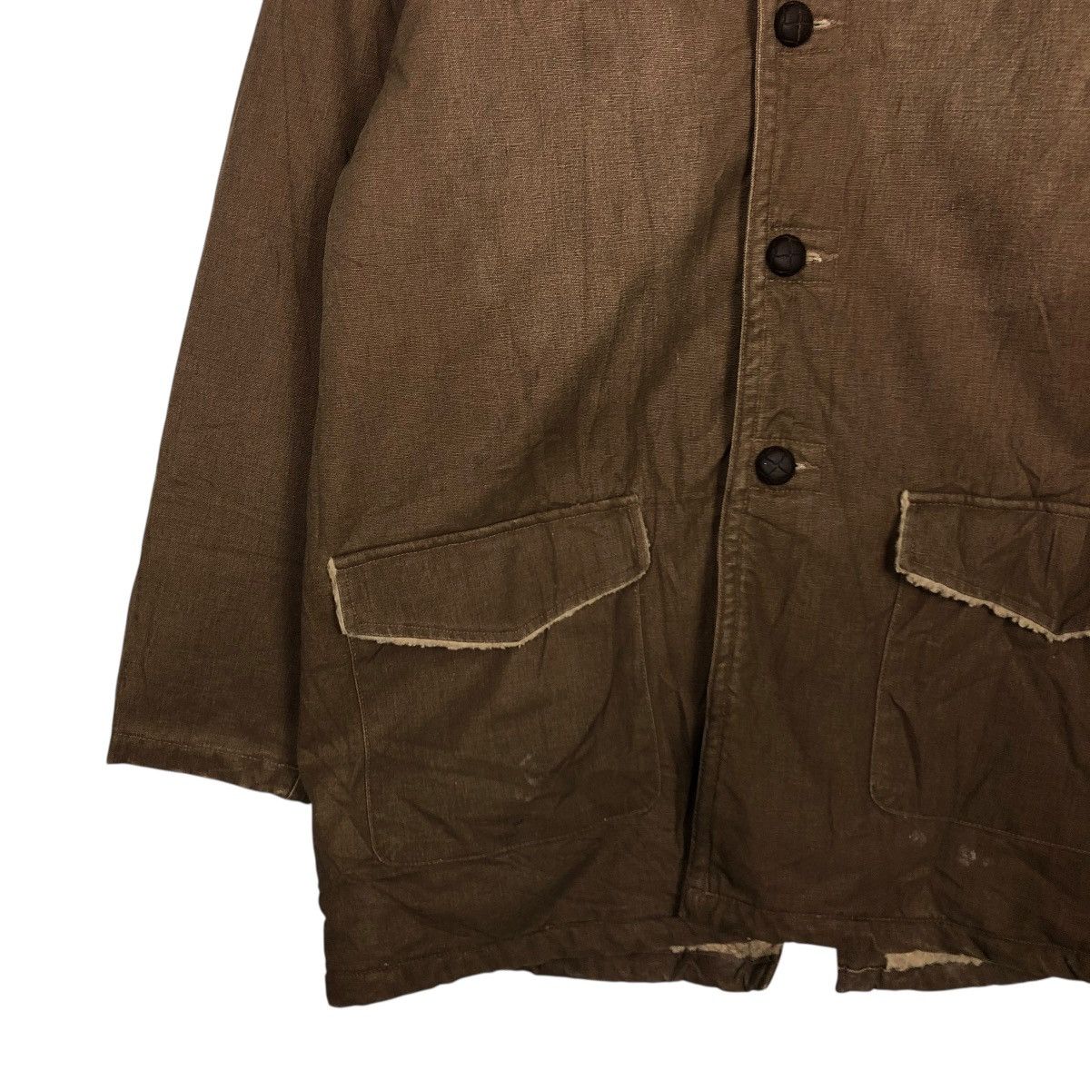 🔥VINTAGE CHORE JACKET DETROIT BLANKET CORISCO ISSEY MIYAKE
