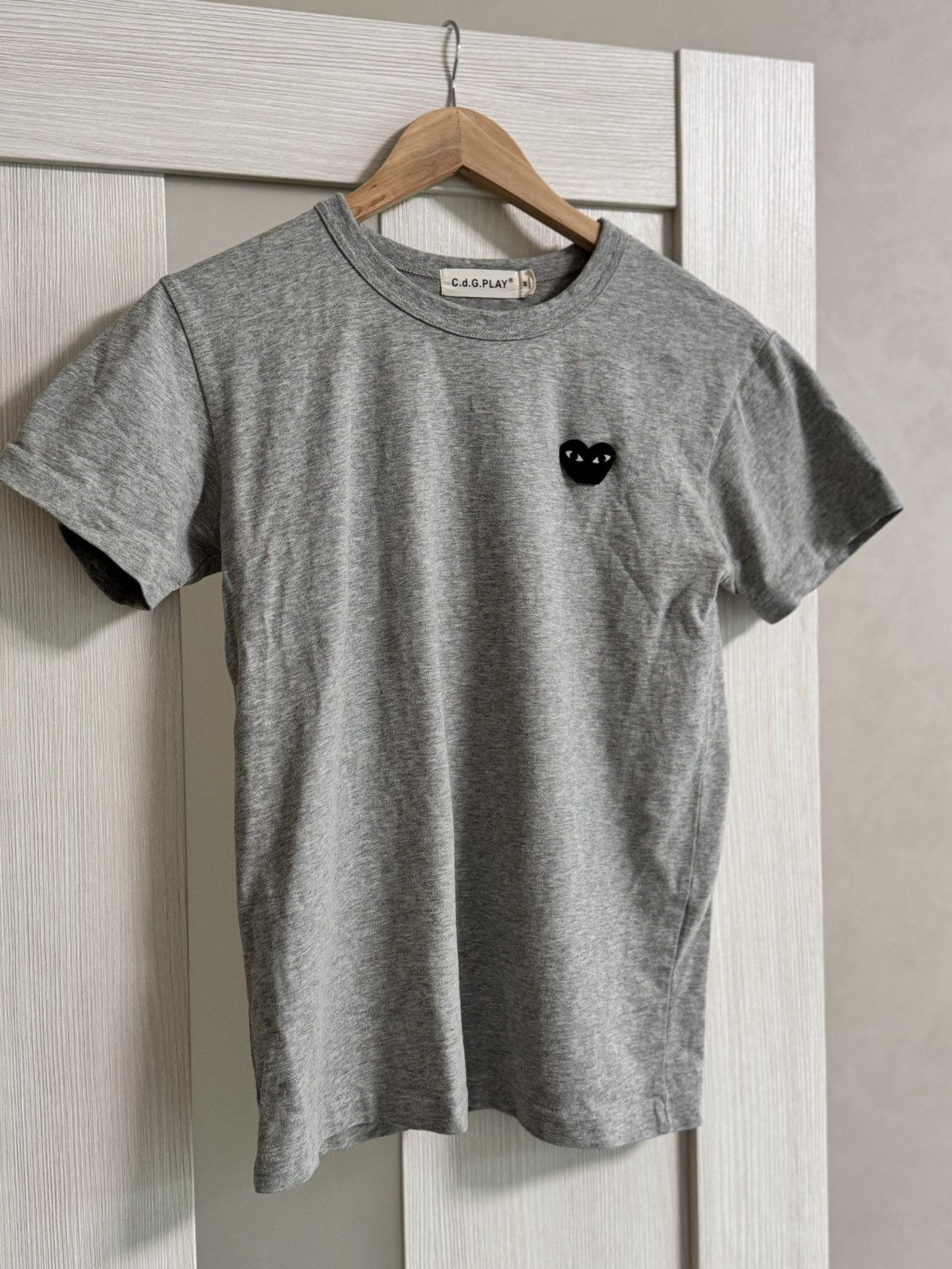 Comme des Garcons × Vintage CDG Black Heart With Blue Eyes on white T shirt Size US M / EU 48-50 / 2 - 3 Thumbnail