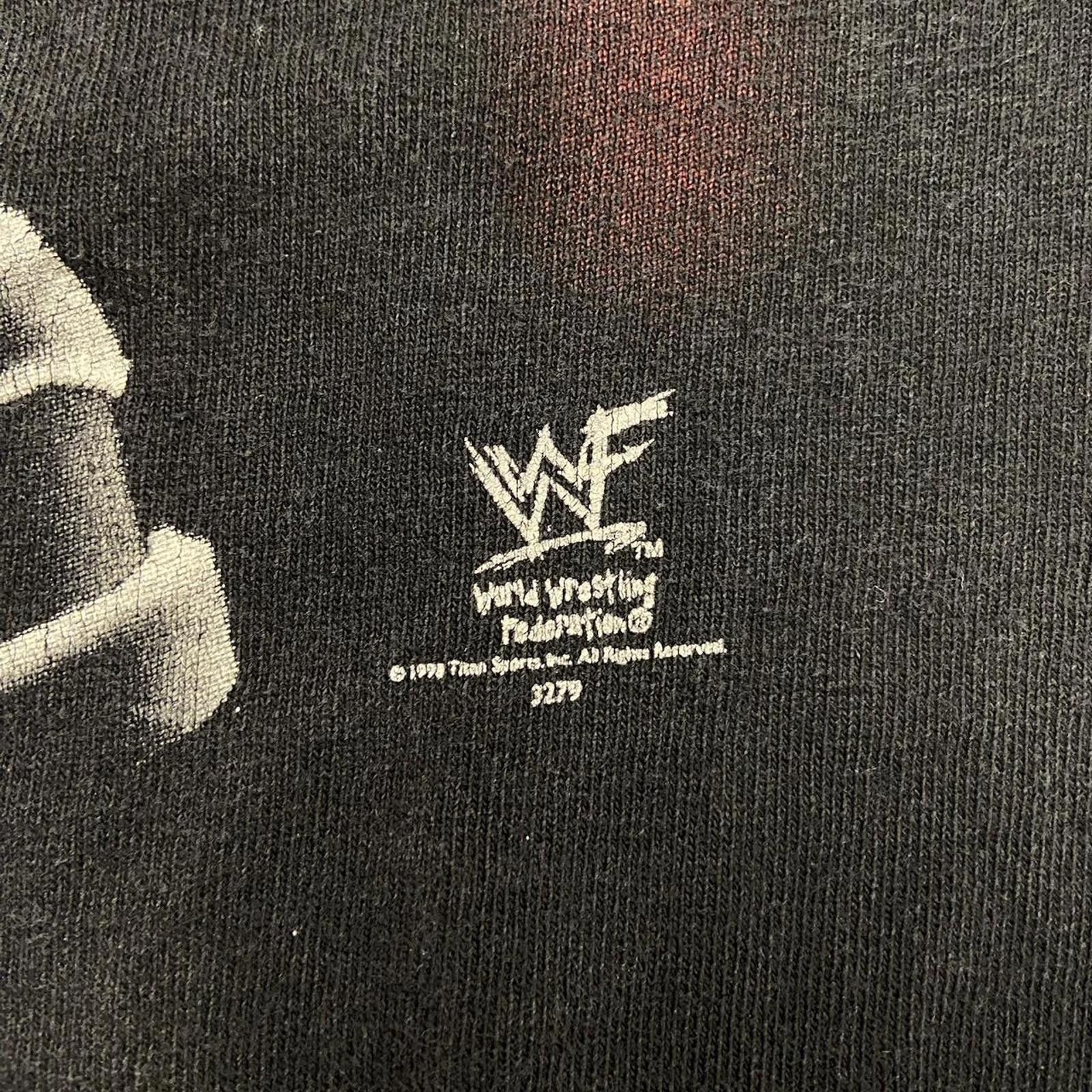 WWE 1999 WWF Smell what the Rock is Cooking Tee Size US L / EU 52-54 / 3 - 3 Thumbnail