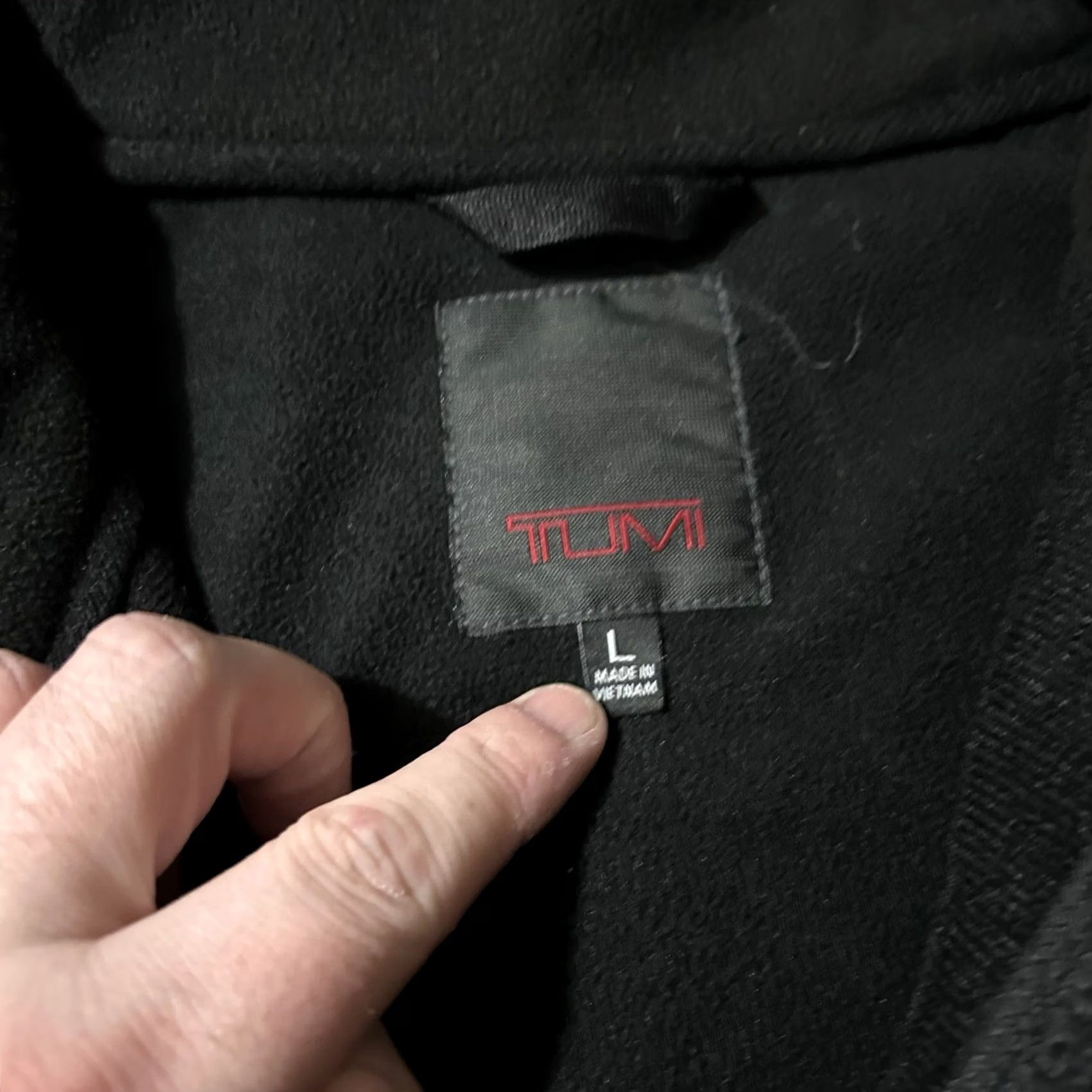 Tumi Tumi Metro Softshell Fleece Lined Polyester Jacket Black Size Large Men L Jacket Size US L / EU 52-54 / 3 - 3 Thumbnail