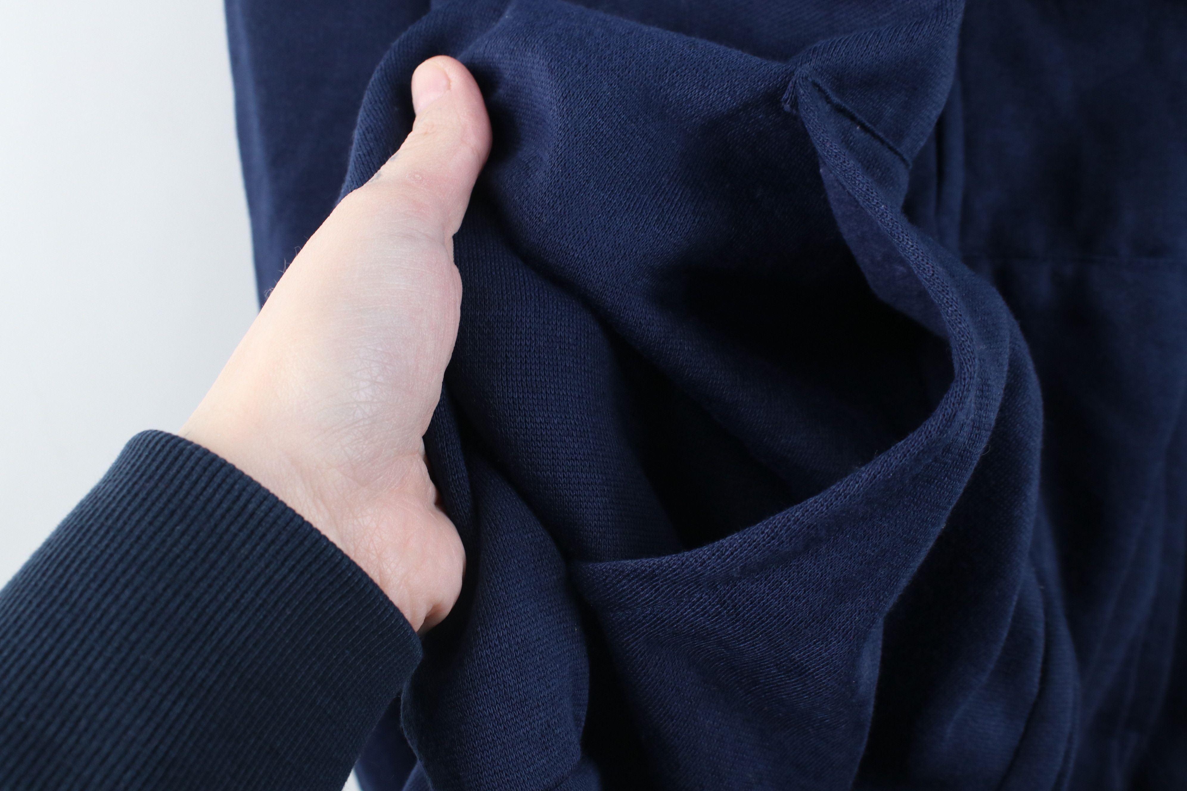 Vintage Deadstock Vintage 90s Streetwear Hoodie Sweatshirt Blue Size US M / EU 48-50 / 2 - 7 Thumbnail