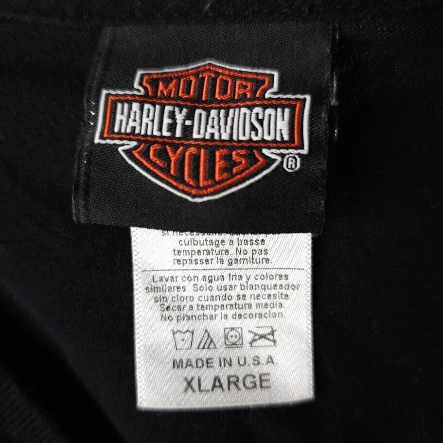 Harley Davidson Harley Davidson T Shirt Mens Size XL Black New Richmond Size US XL / EU 56 / 4 - 6 Thumbnail