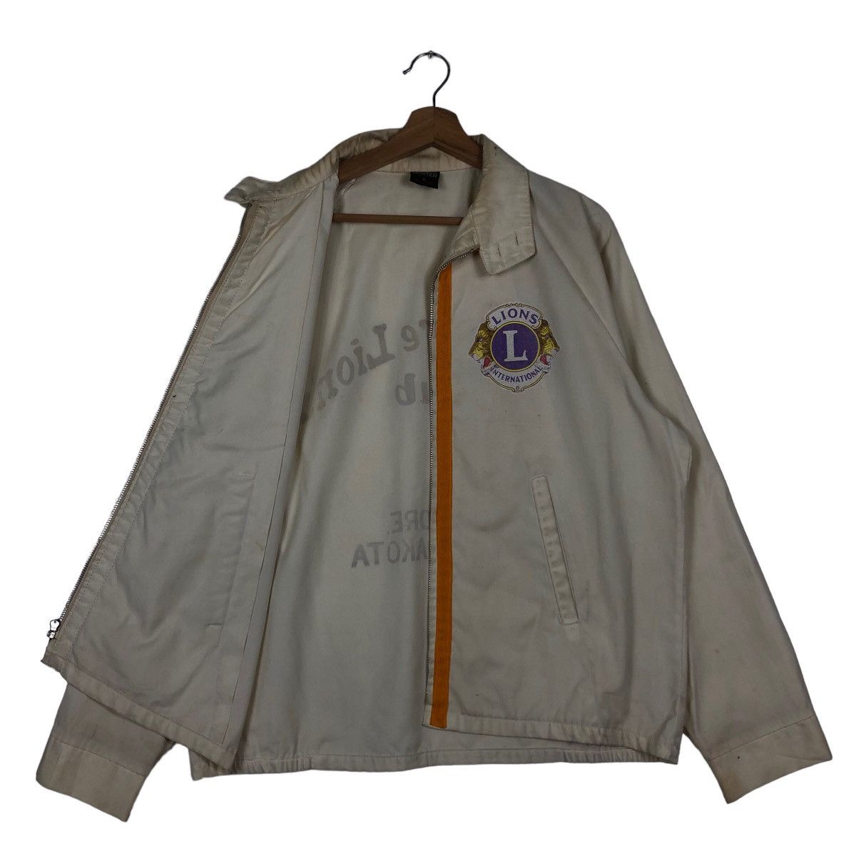 Vintage 🔥80’s Vintage Larimore Lions Club North Dakota Big Logo Size US L / EU 52-54 / 3 - 8 Thumbnail