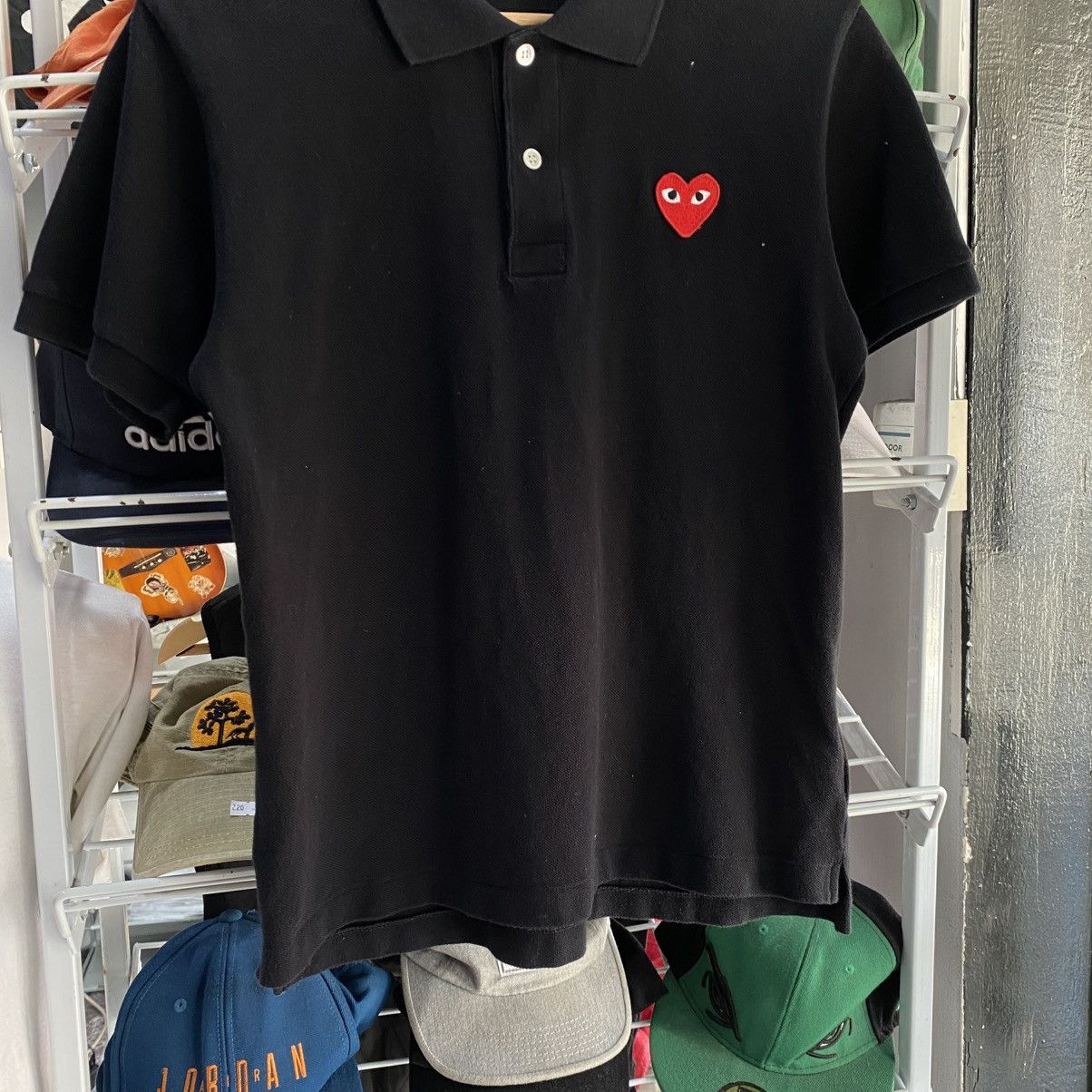 Comme des Garcons PLAY CDG Play Polo Size US S / EU 44-46 / 1 - 4 Thumbnail