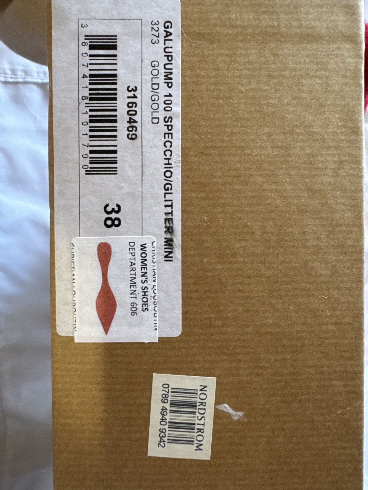 Christian Louboutin Galupump 100 specchio/glitter Size US 8 / IT 38 - 4 Thumbnail