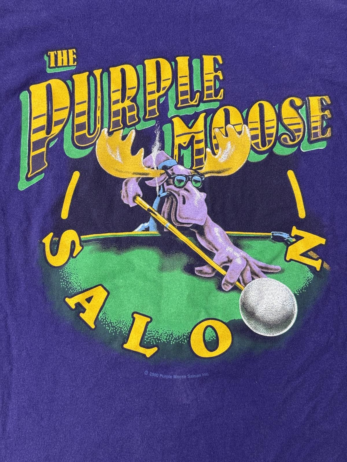 Designer The Purple Moose Saloon T-shirt Pool Hall Ocean City Tee M Size US M / EU 48-50 / 2 - 5 Thumbnail