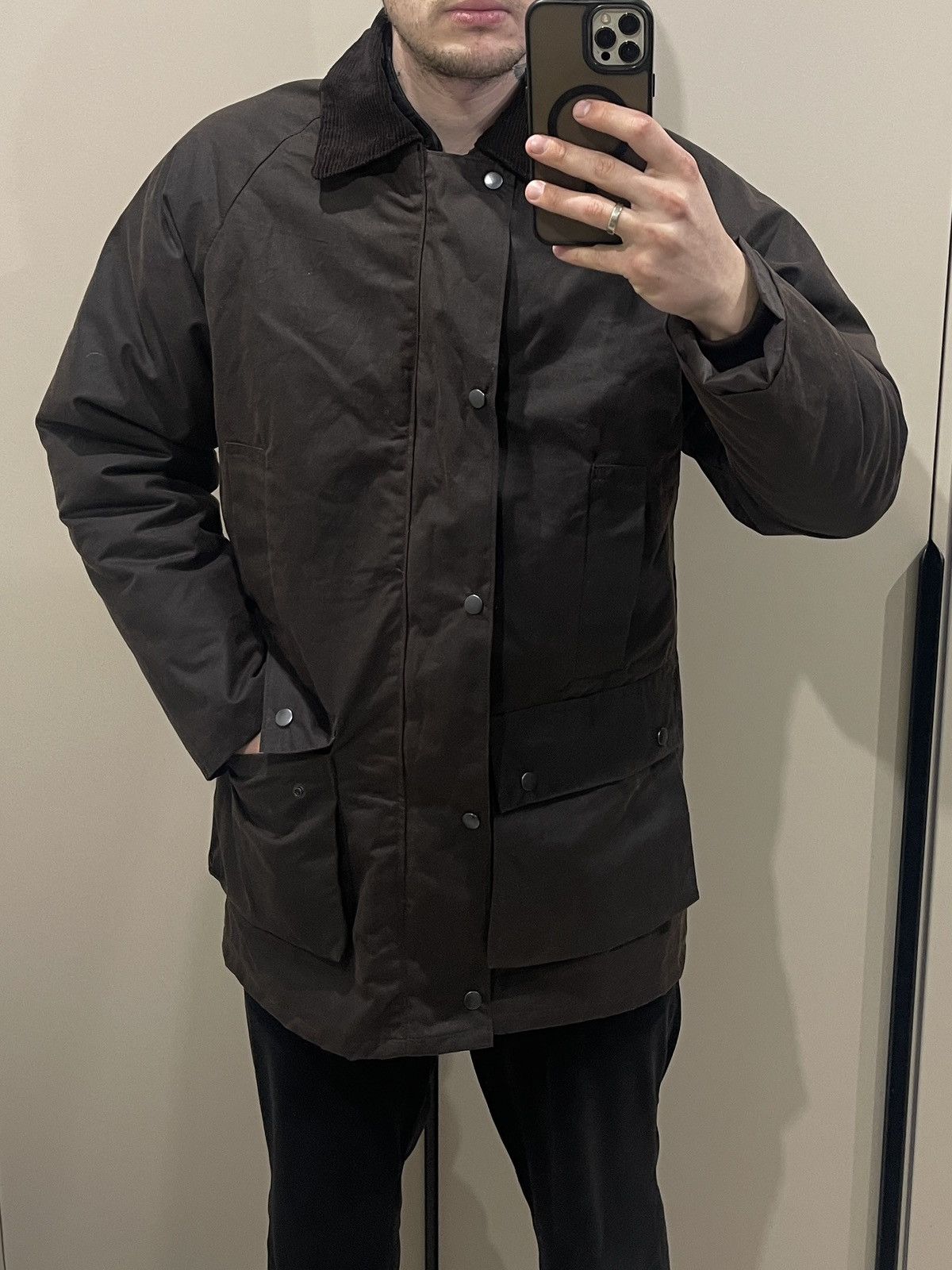 Champion Champion Howick Waxed Cotton Jacket Made in England Brown M Size US M / EU 48-50 / 2 - 1 Thumbnail