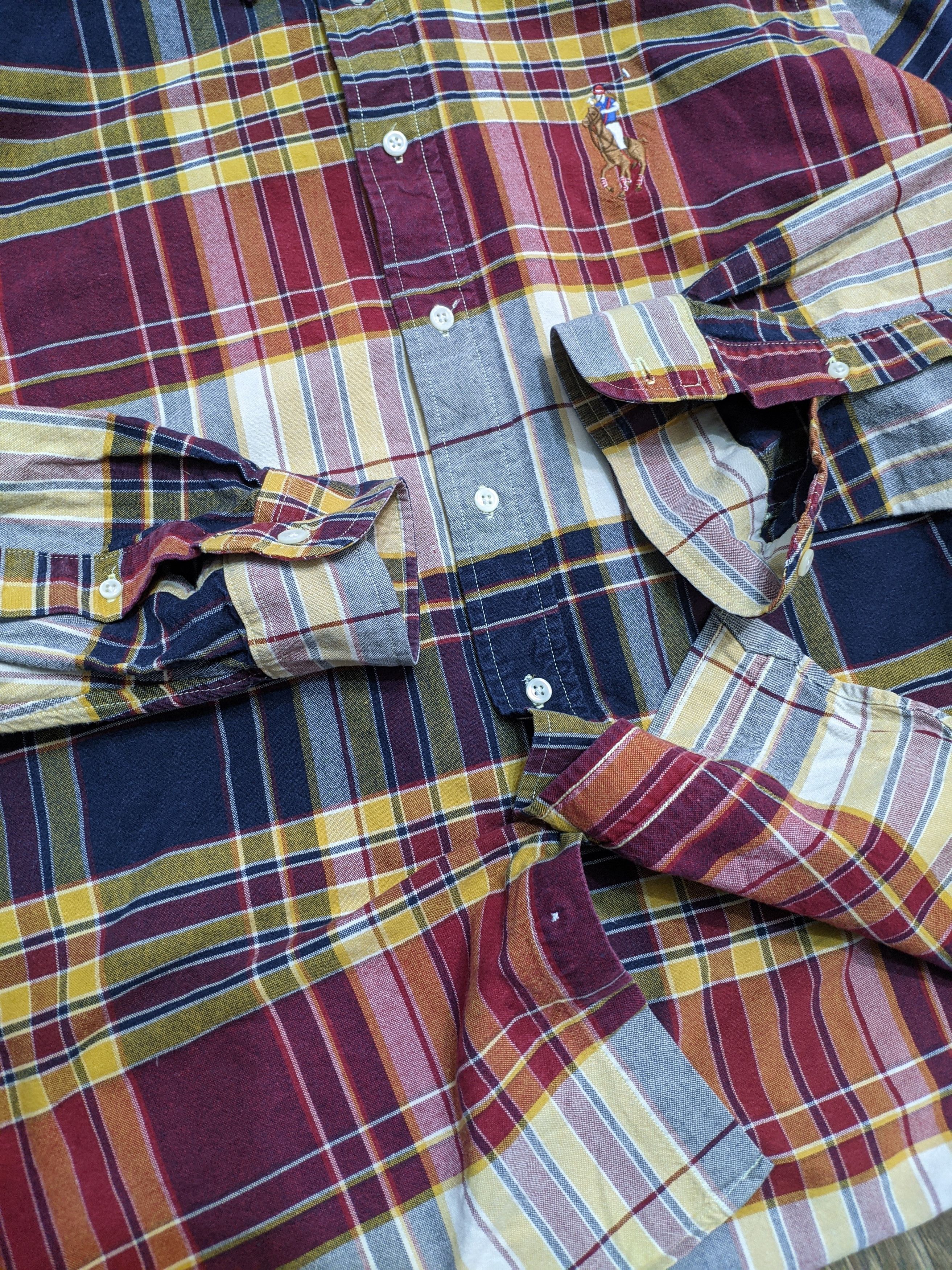 Ralph Lauren RALPH LAUREN Big Pony Flannel Plaid Button Down Shirt Size US L / EU 52-54 / 3 - 9 Thumbnail