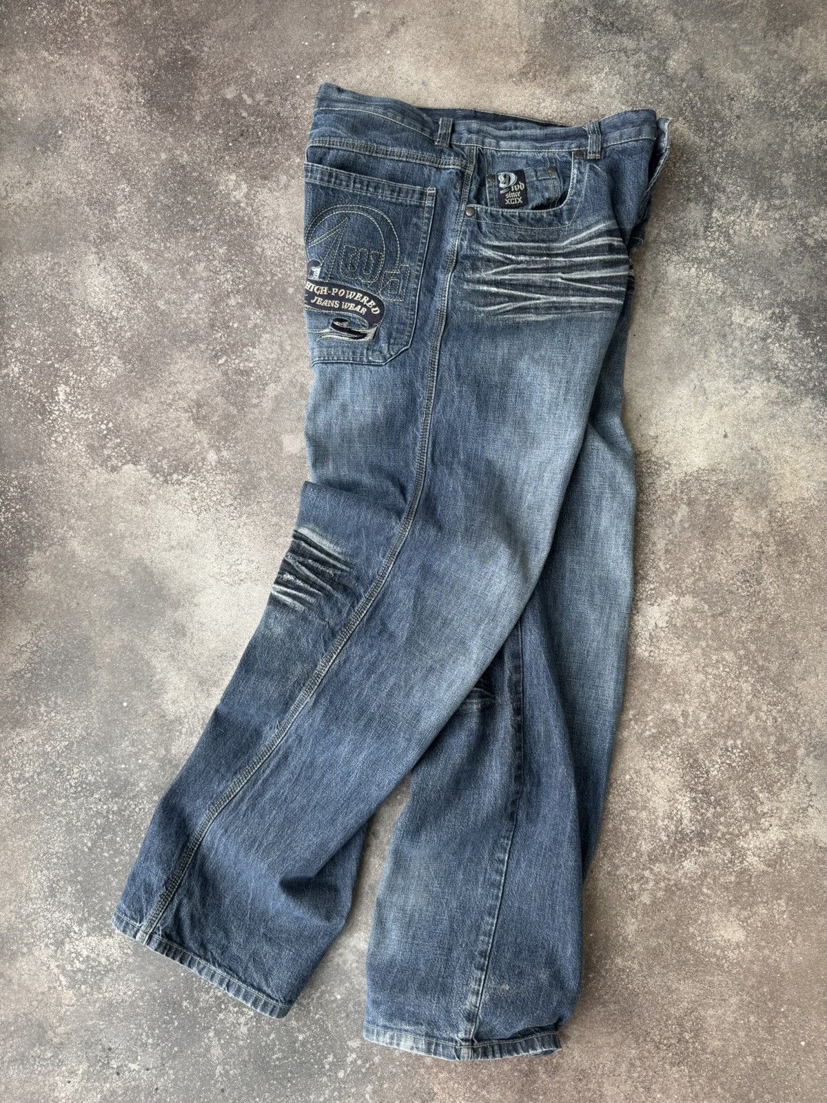 Hysteric Glamour Japan Style Vintage Y2K Distressed Jeans Size US 30 / EU 46 - 5 Thumbnail