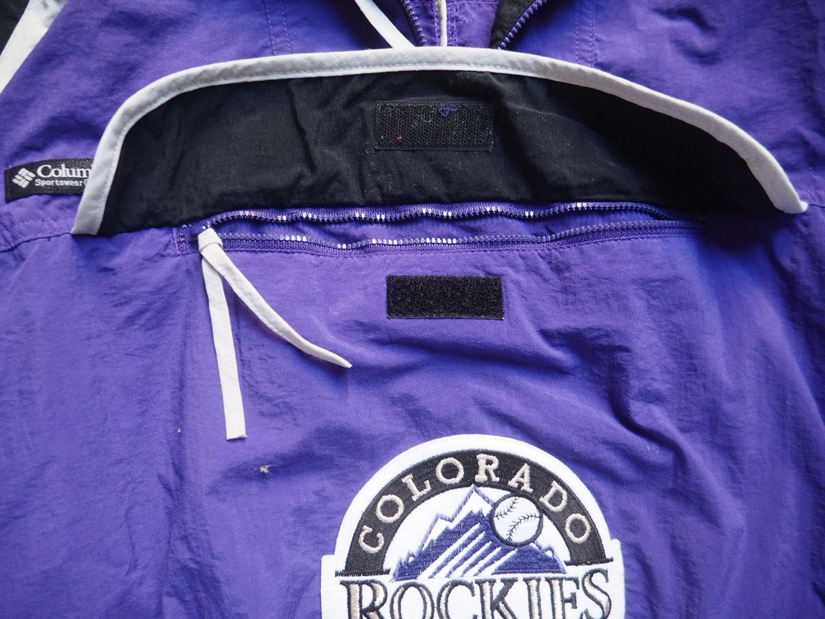 Columbia Columbia Colorado Rockies MLB quarter-zip anorak windbreaker Size US M / EU 48-50 / 2 - 5 Thumbnail