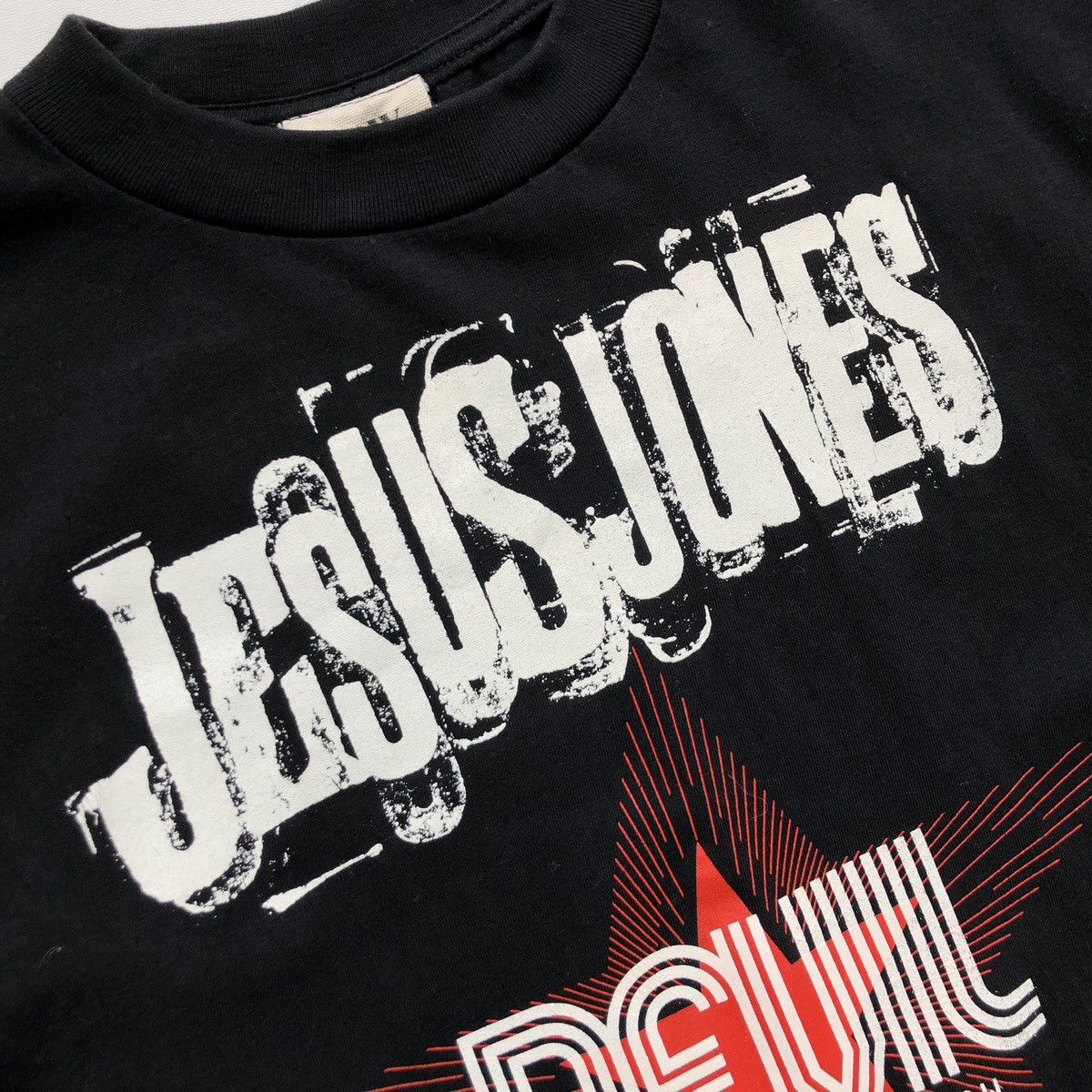 Band Tees × Vintage RAW Jesus Jones 1993 The Devil You Know Archive Long Sleeve Size US L / EU 52-54 / 3 - 6 Thumbnail
