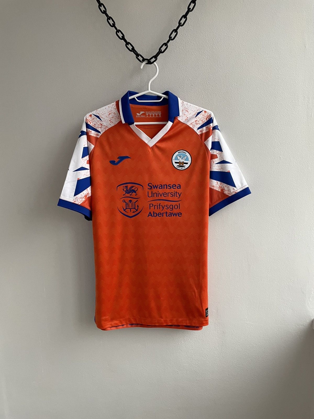 Joma SWANSEA CITY 2022 2023 AWAY FOOTBALL SHIRT SOCCER JERSEY Jom Size US L / EU 52-54 / 3 - 1 Thumbnail