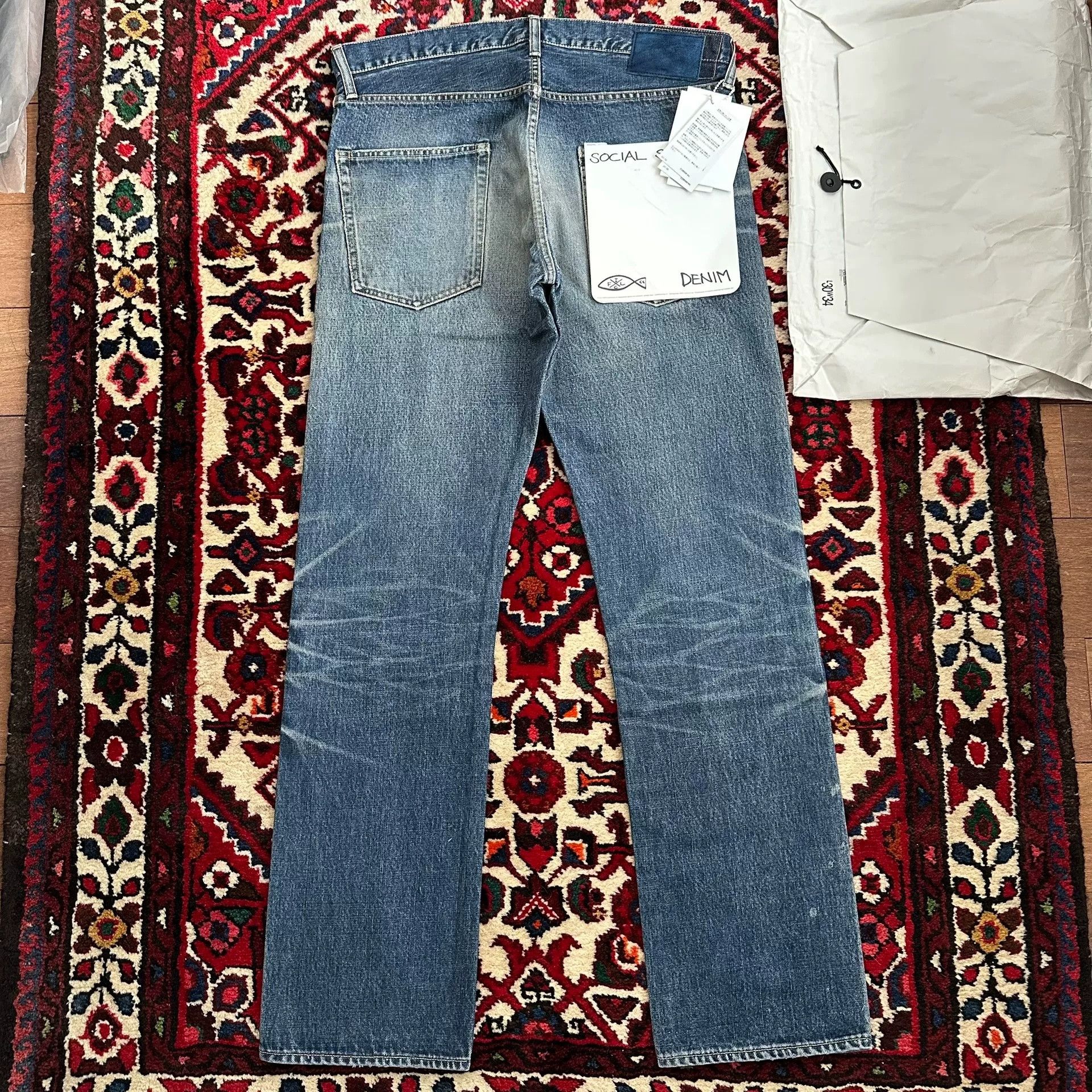 Visvim visvim 21aw 01.2D29 Washed Denim Jeans Size US 34 / EU 50 - 2 Thumbnail