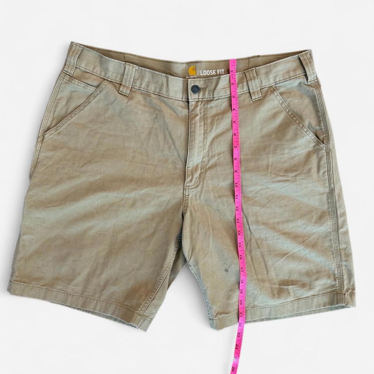 Carhartt Carhartt Men's tan khaki Shorts Size US 38 / EU 54 - 3 Thumbnail