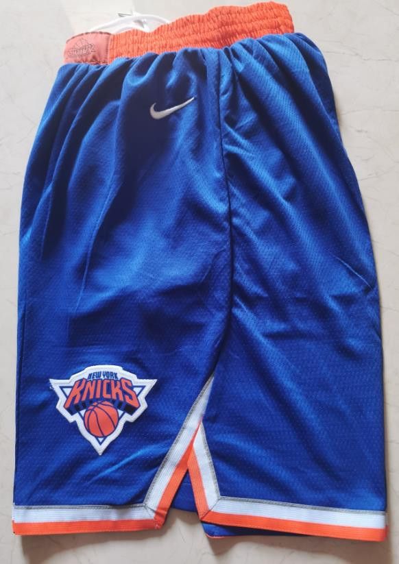 NBA New York Knicks Short Blue S Size US 30 / EU 46 - 3 Thumbnail