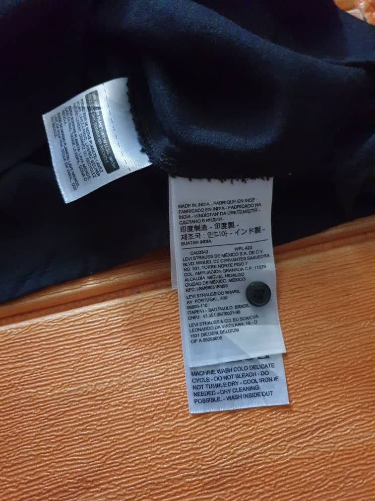 Levi's Levis black colour button ups shirt Size M / US 6-8 / IT 42-44 - 4 Thumbnail