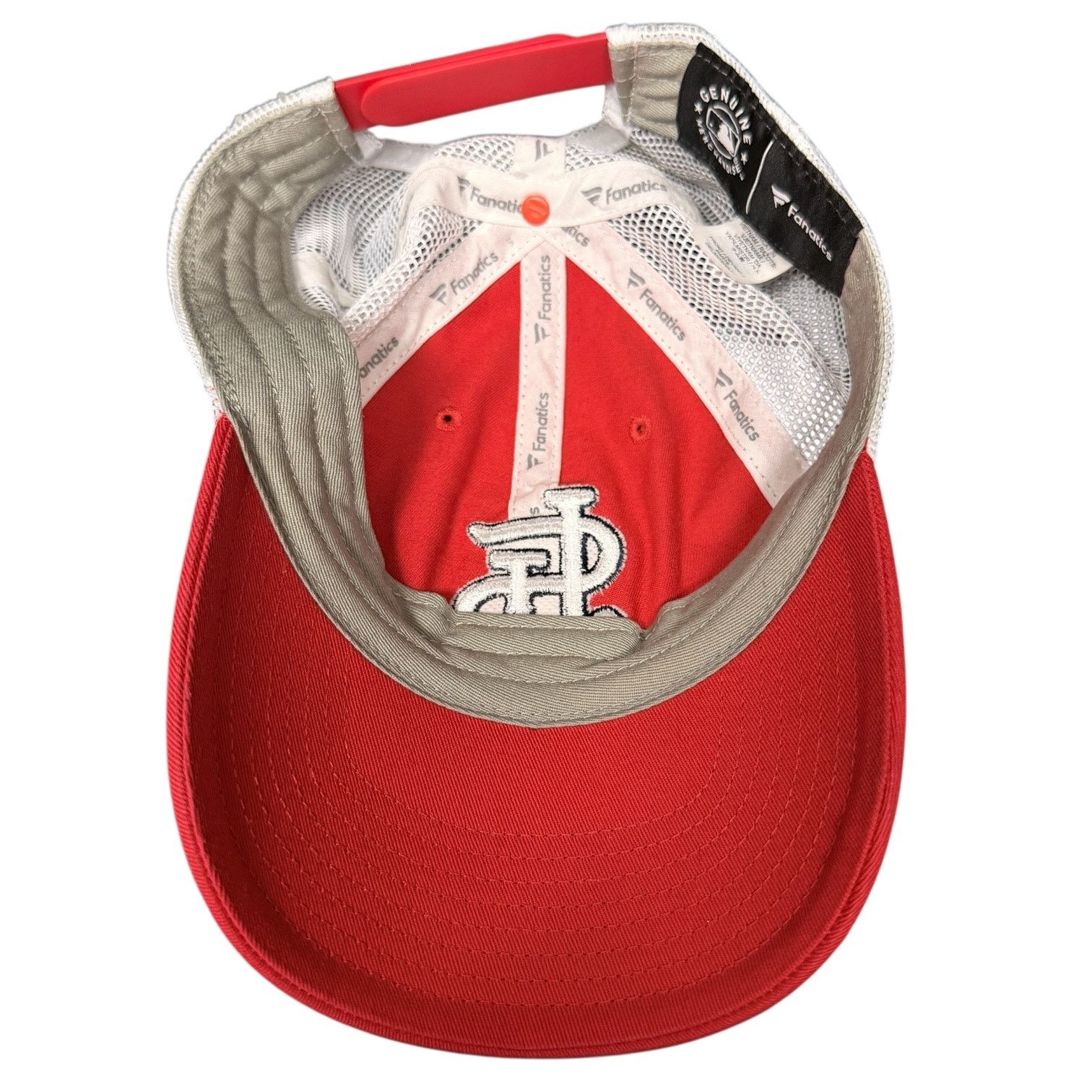 MLB St. Louis Cardinals Red White Embroidered Baseball Hat Cap Size ONE SIZE - 6 Thumbnail