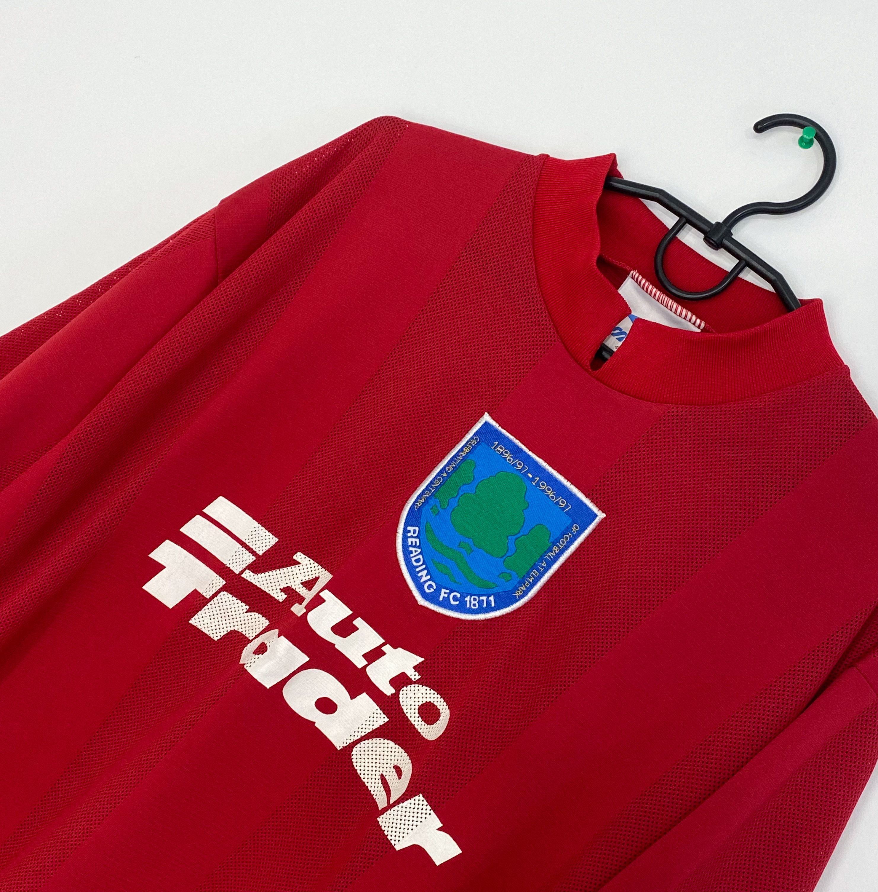 Mizuno Vintage Mizuno Reading FC 1996/97 Soccer Jersey Size US XL / EU 56 / 4 - 4 Thumbnail