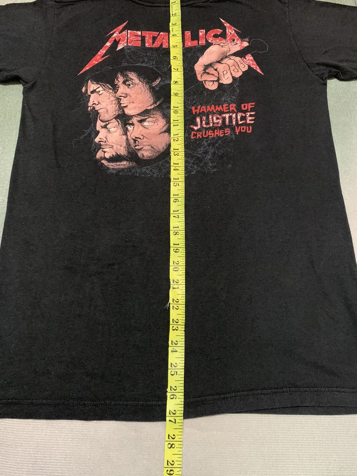 Metallica Vintage 80s Metallica And Justice For All Size US L / EU 52-54 / 3 - 19 Thumbnail