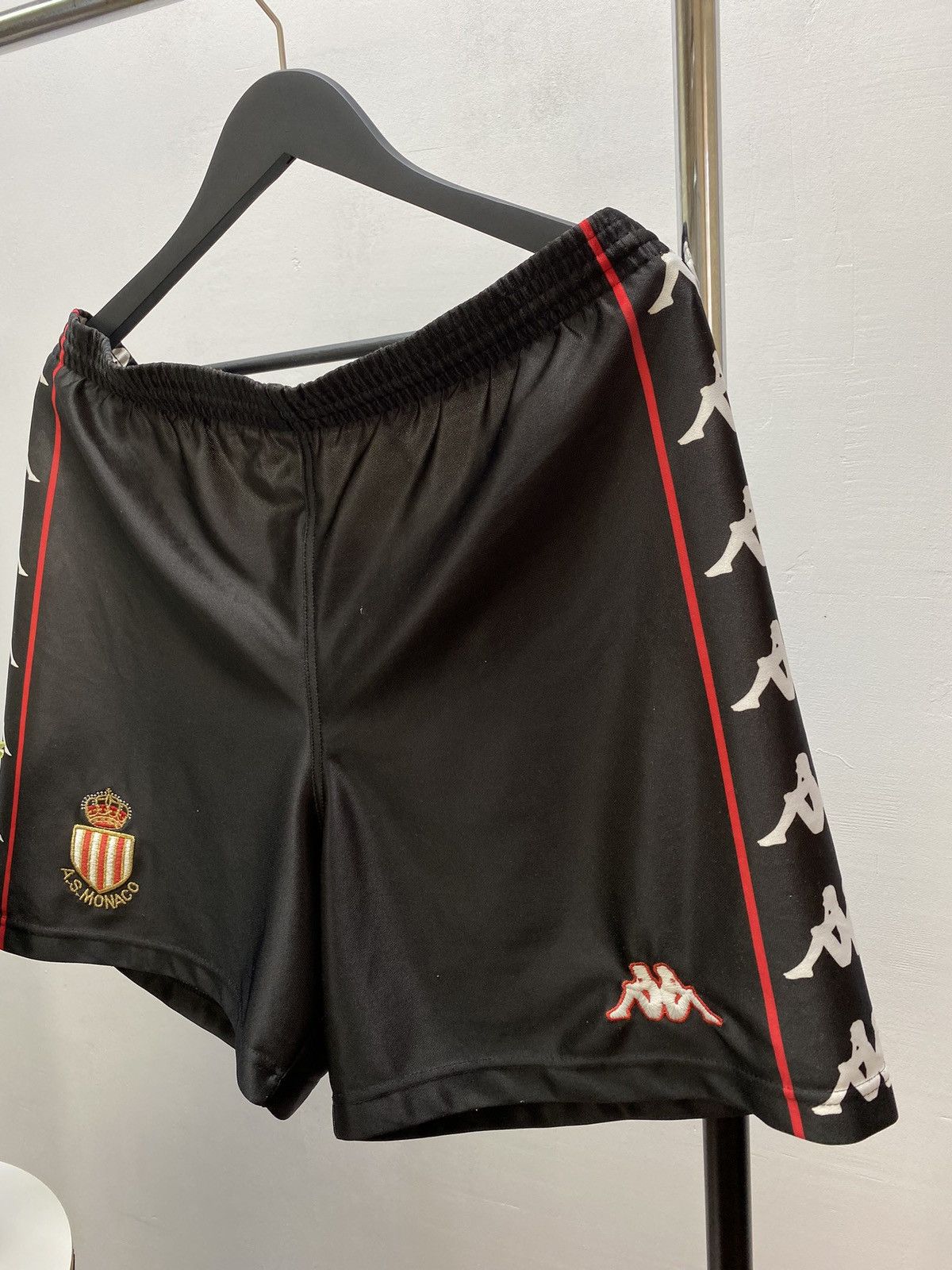 Kappa × Vintage AS Monaco Kappa 2000 2001 Away Soccer Shorts Size US 36 / EU 52 - 2 Thumbnail